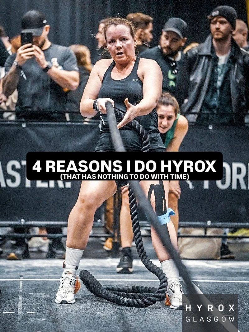 Four reasons I do HYROX that have nothing to do with my time ⬇️
(&hellip;actually, make it five.)

For most athletes it&rsquo;s about the time that they achieve, and that&rsquo;s great&hellip;. But
I&rsquo;ve learned that my performance starts long b