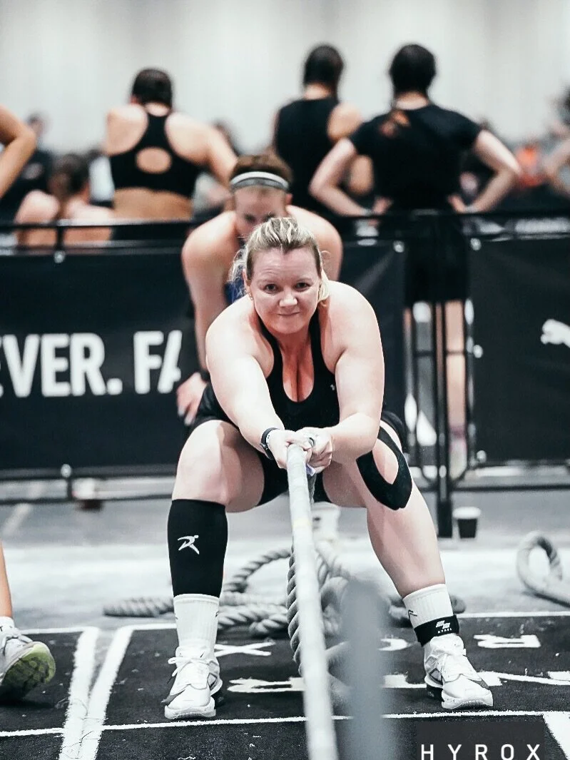 Just wait till you get to the Wall Balls photo

@hyroxuk did me dirty there 😂😂😂

Pure vibes 💪🏻

Look forward to flooding your feed with Hyrox spam for a few days #sorrynotsorry 

💌 For the behind-the-scenes of what it really takes to perform at