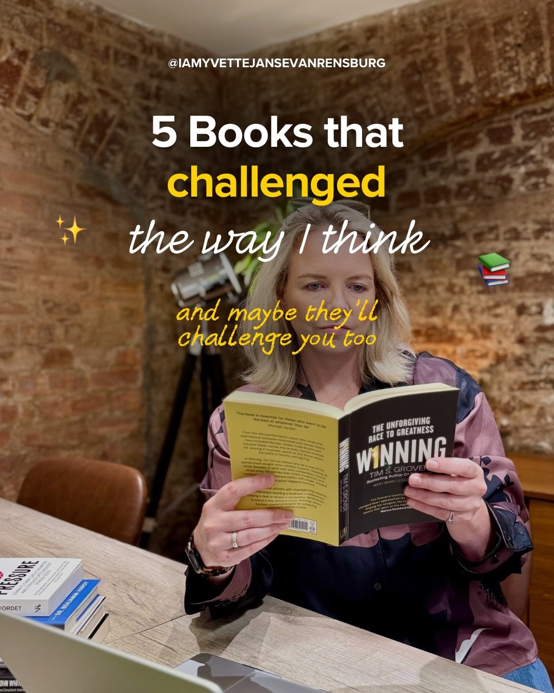 You know those people who say &ldquo;I&rsquo;ve read 100 books this year&rdquo; and put it down as a milestone?

Well I&rsquo;m not one of them!

I don&rsquo;t READ books.

I STUDY them.

I underline them. Write all over them. Fold pages. Go back to 