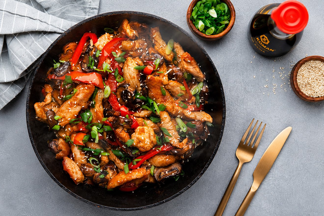 Frokostordning og kantineordning fra Simons Køkken i Aalborg: wok