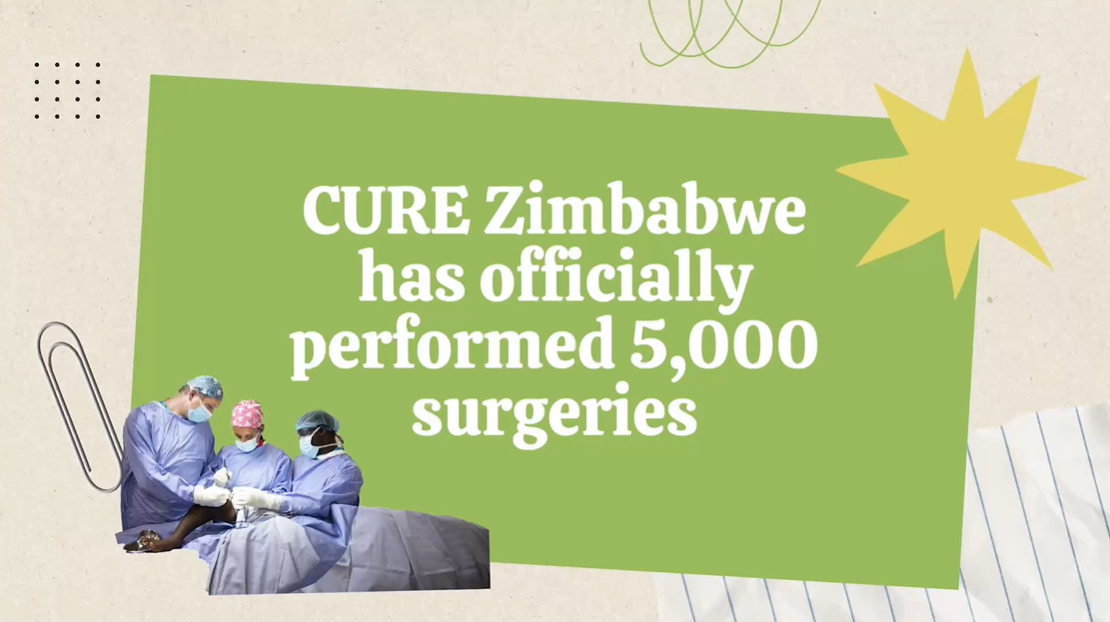 CURE Zimbabwe hits new milestone