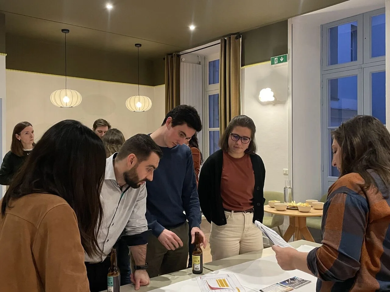 🌍 Hier soir, notre Chief Mission Officer, Elodie Maria, était de passage dans nos locaux parisiens !