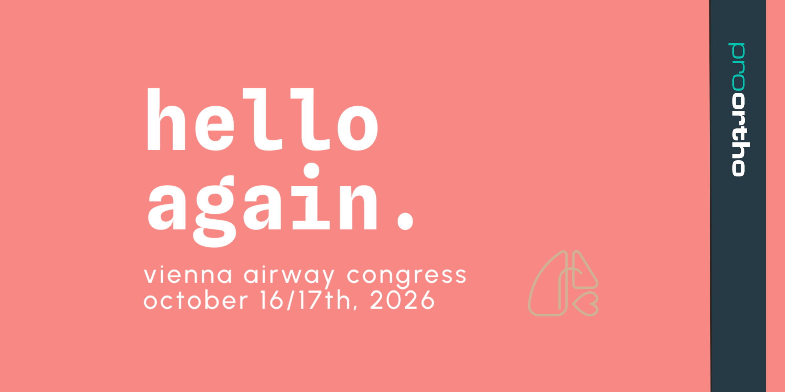 Vienna Airway Congress 2026 - SAVE THE DATE