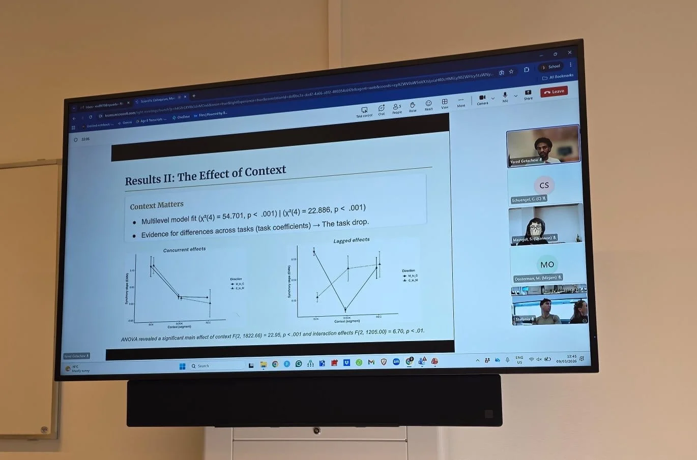 Exploring Caregiver–Child Synchrony and Early Development: Yared Getachew Presents Research at VU Amsterdam
