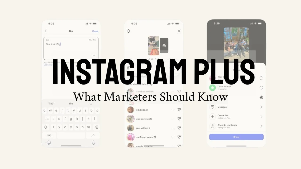 Instagram Plus Just Launched. Here's What Gen Z Actually Cares About.