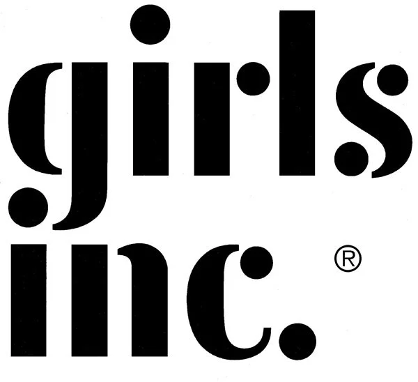 Text reading 'girls inc.' in bold, black letters on a white background.