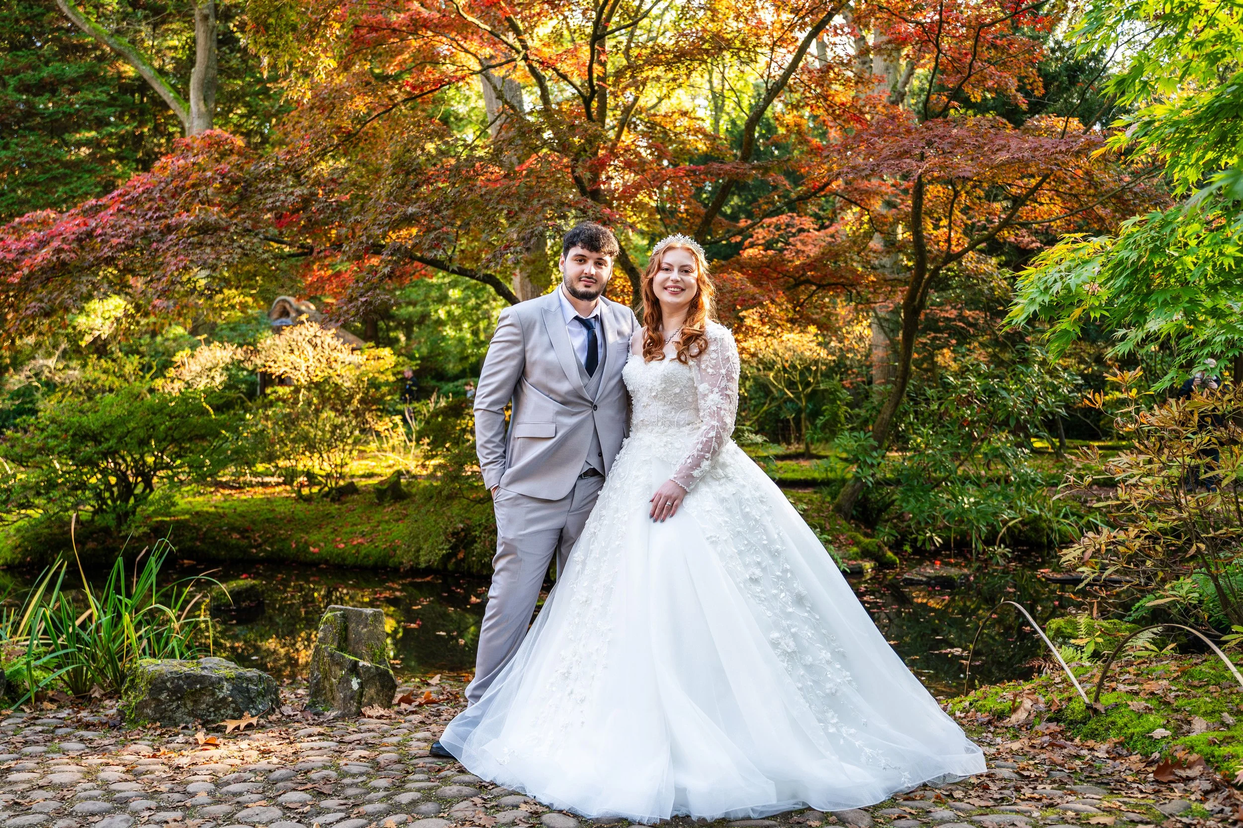 bruiloft japanse tuin Den Haag Clingedael park