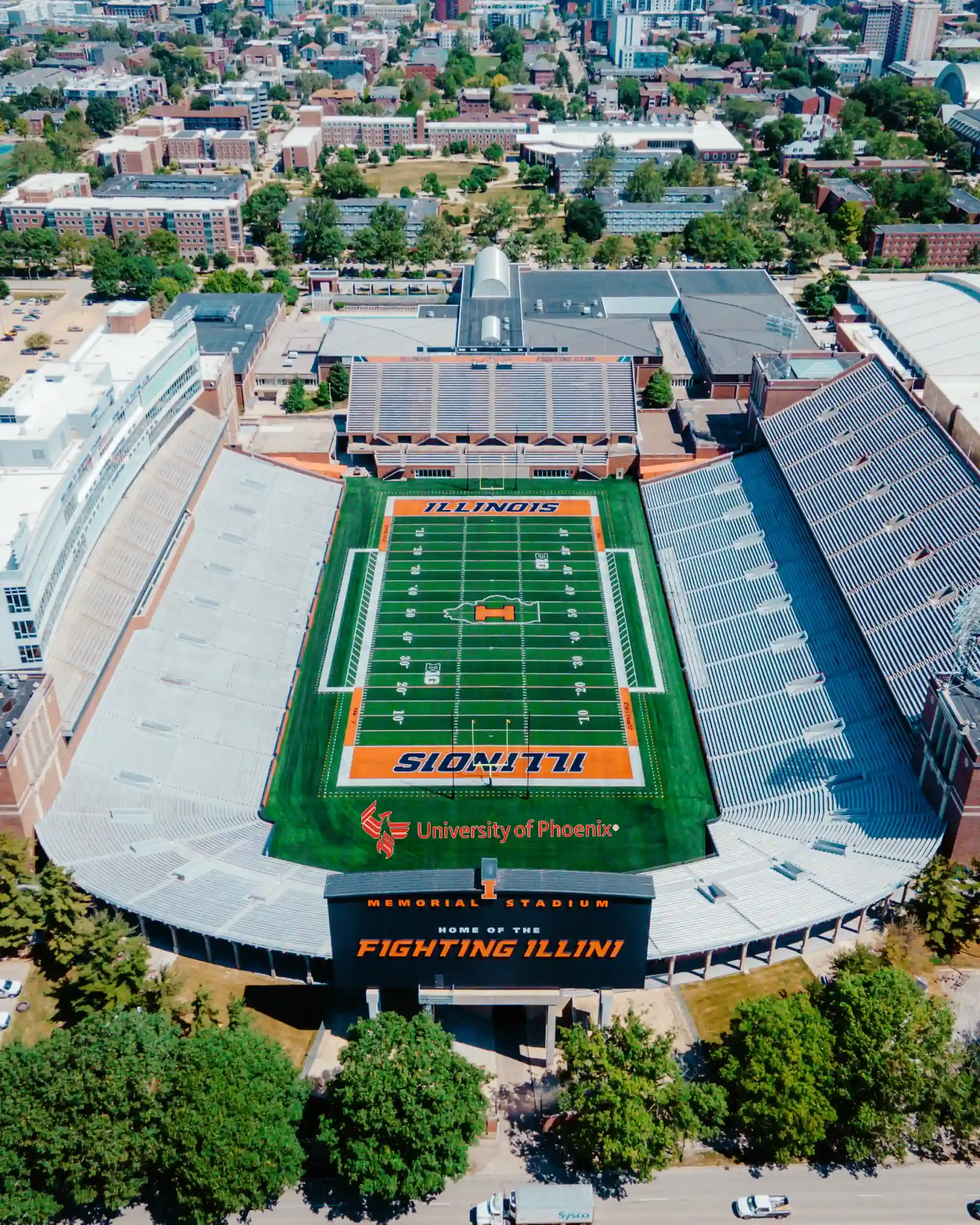 University of Illinois Changes Football Field Name to University of Phoenix Field at Gies Memorial Stadium After Reaching Naming Rights Deal with For-profit University
