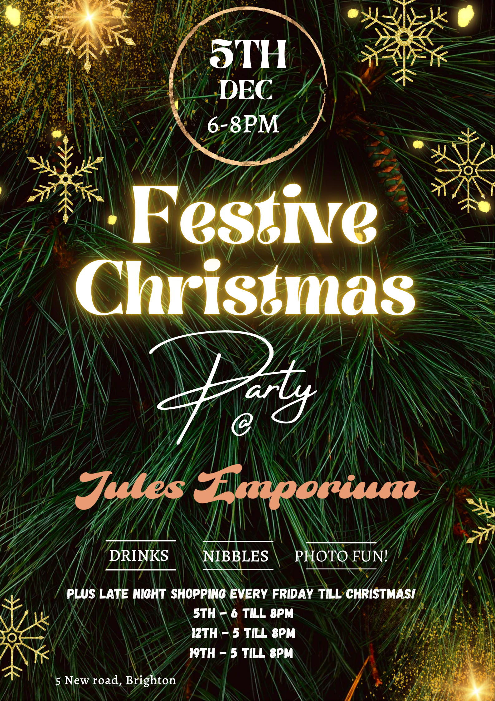 Jules Emporium's Christmas Party