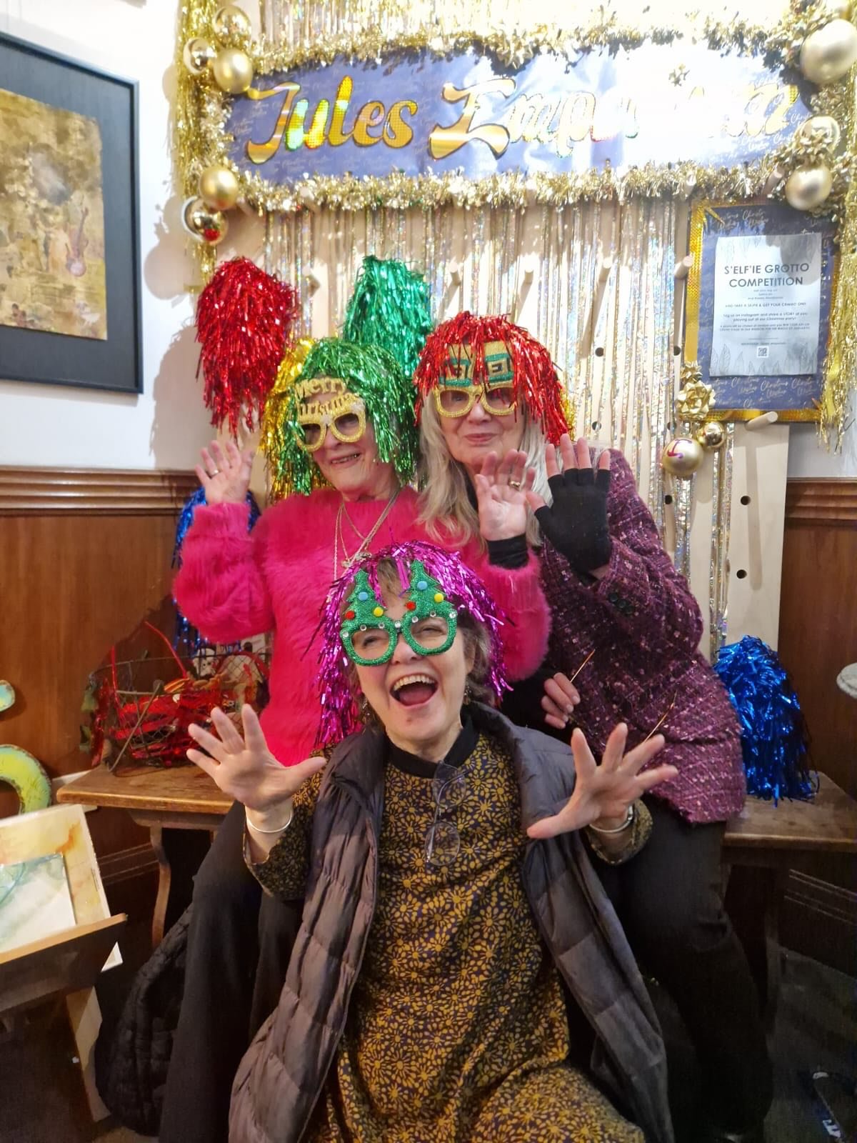 🎄 THANK YOU to everyone who braved the weather and joined us for our Christmas party last night! 🎄

It was an absolutely wonderful evening filled with festive fun, laughter, and great company. 💜🎉

Big thank you to @auroraanandaplay for creati