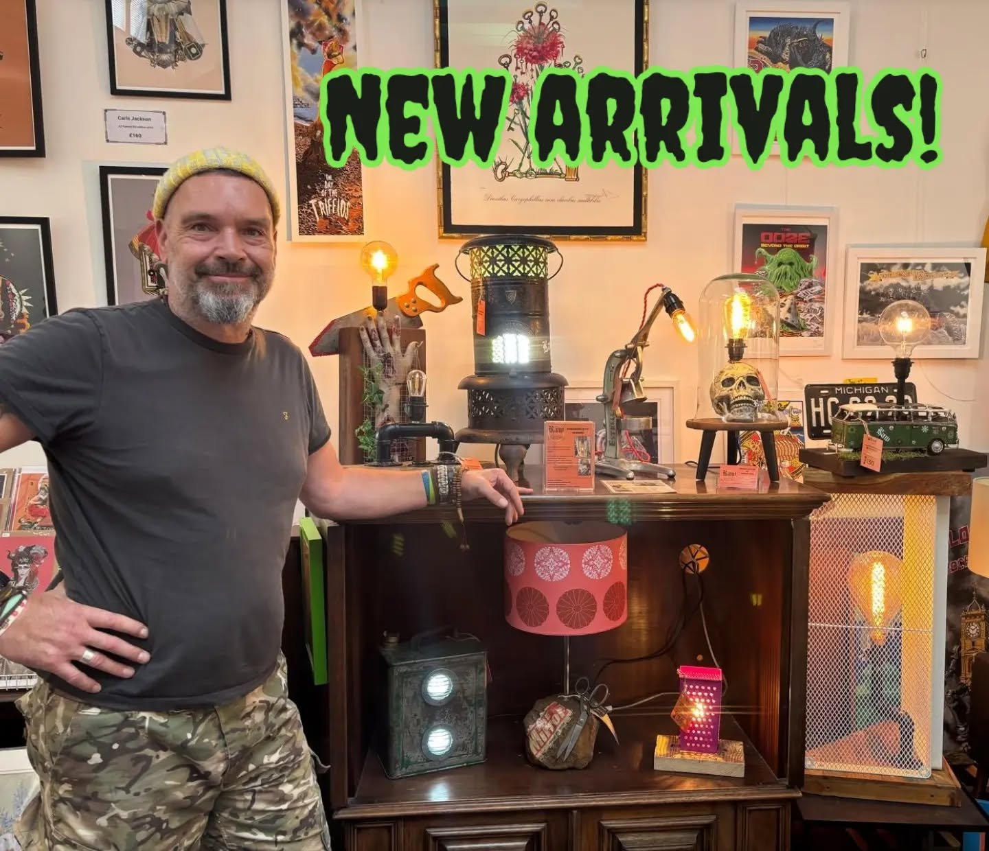 These incredible Halloween-themed lights from @rawlighting_ have just landed in the shop! 🎃👻
Crafted from recycled and discarded materials, each piece has been given a second life, making them as sustainable as they are spooky. Better still, every 