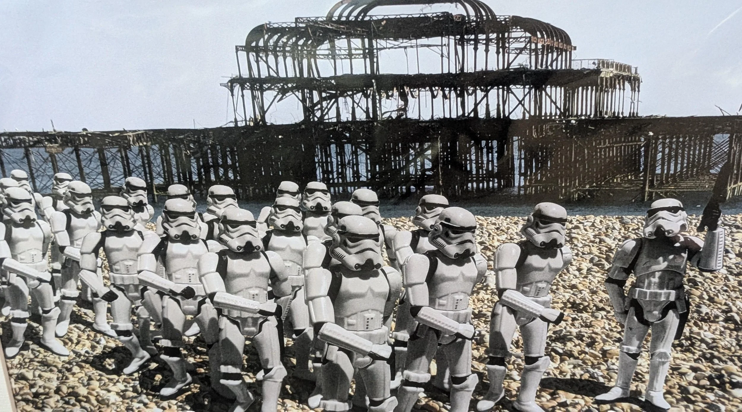 Storm Troopers on the beach - £45