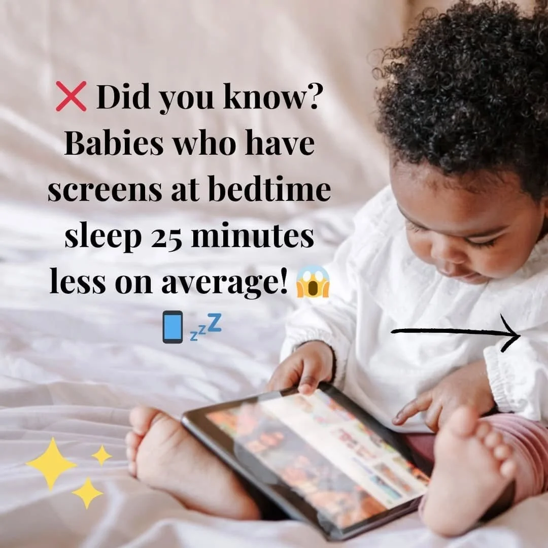 Screens at bedtime = less sleep for babies!&nbsp;😳

We live in a digital world, but when it comes to&nbsp;baby sleep, screens might be making things harder. Here&rsquo;s why:

🔵&nbsp;Blue light blocks melatonin, making it harder for babies to fall 