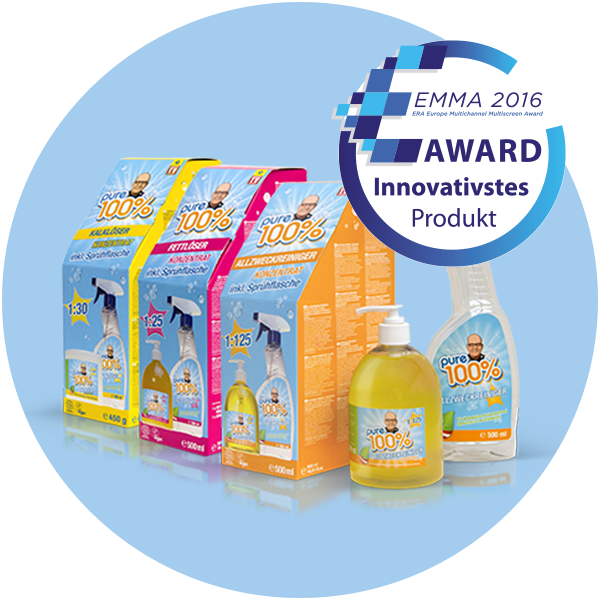 Emma Award 2016 Best Innovation Pure100
