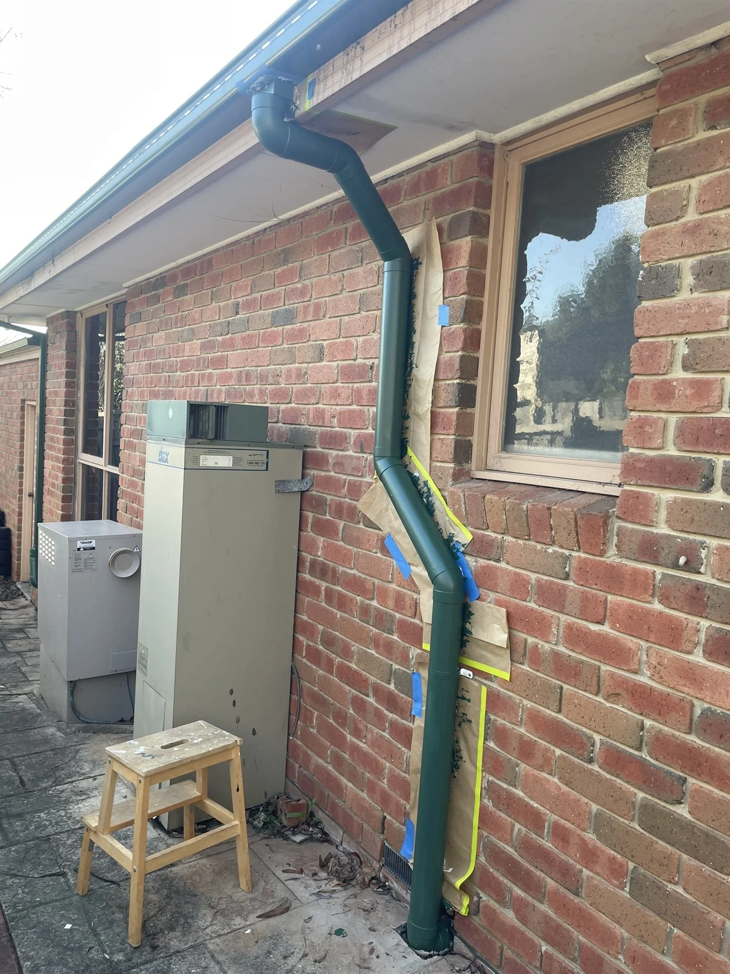 Downpipe Painting