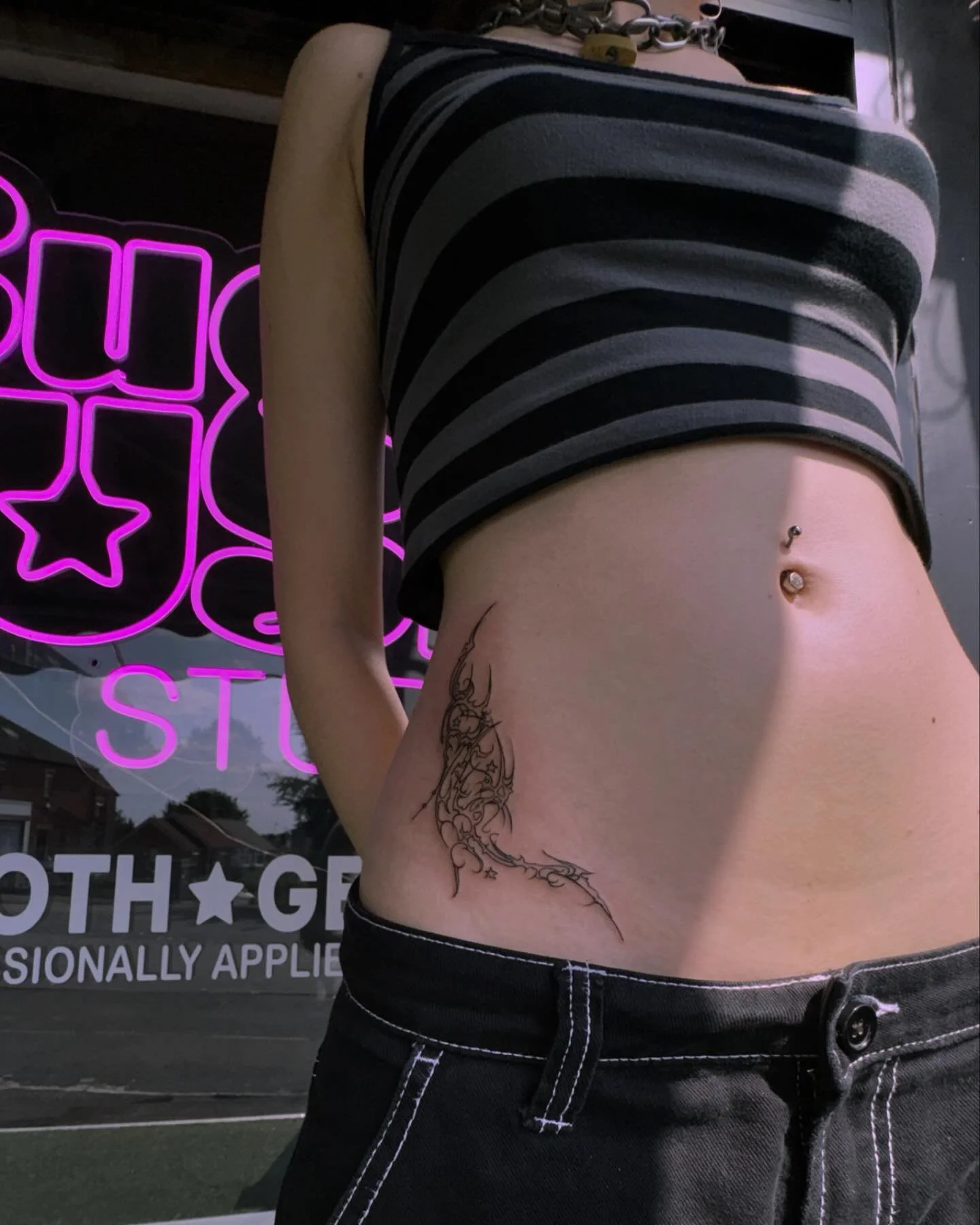 ⭐️🕷️ sketchy hip piece from my flash 🕷️⭐️