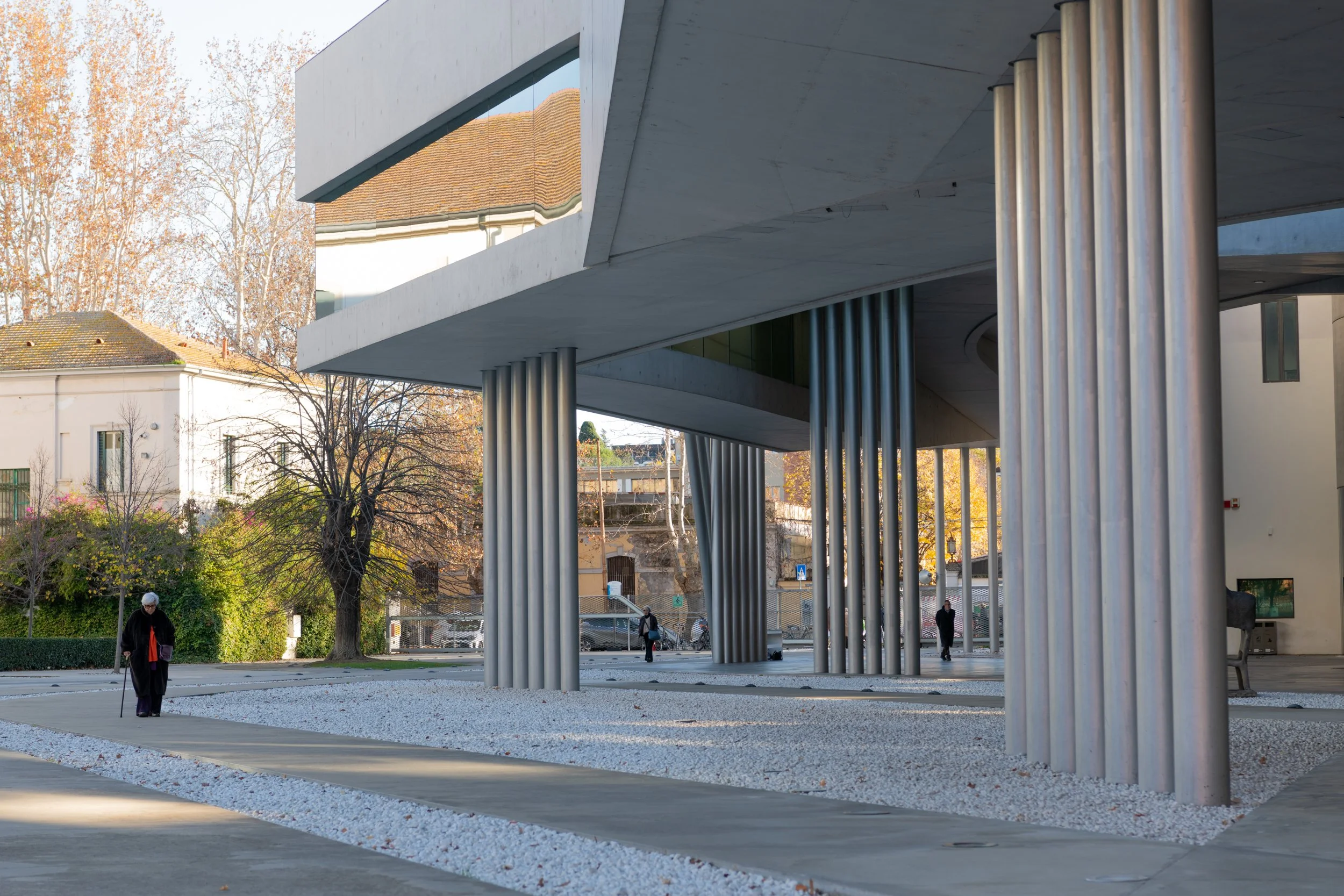 The MAXXI National Museum of 21st Century Arts in Rome by Zaha Hadid Architects