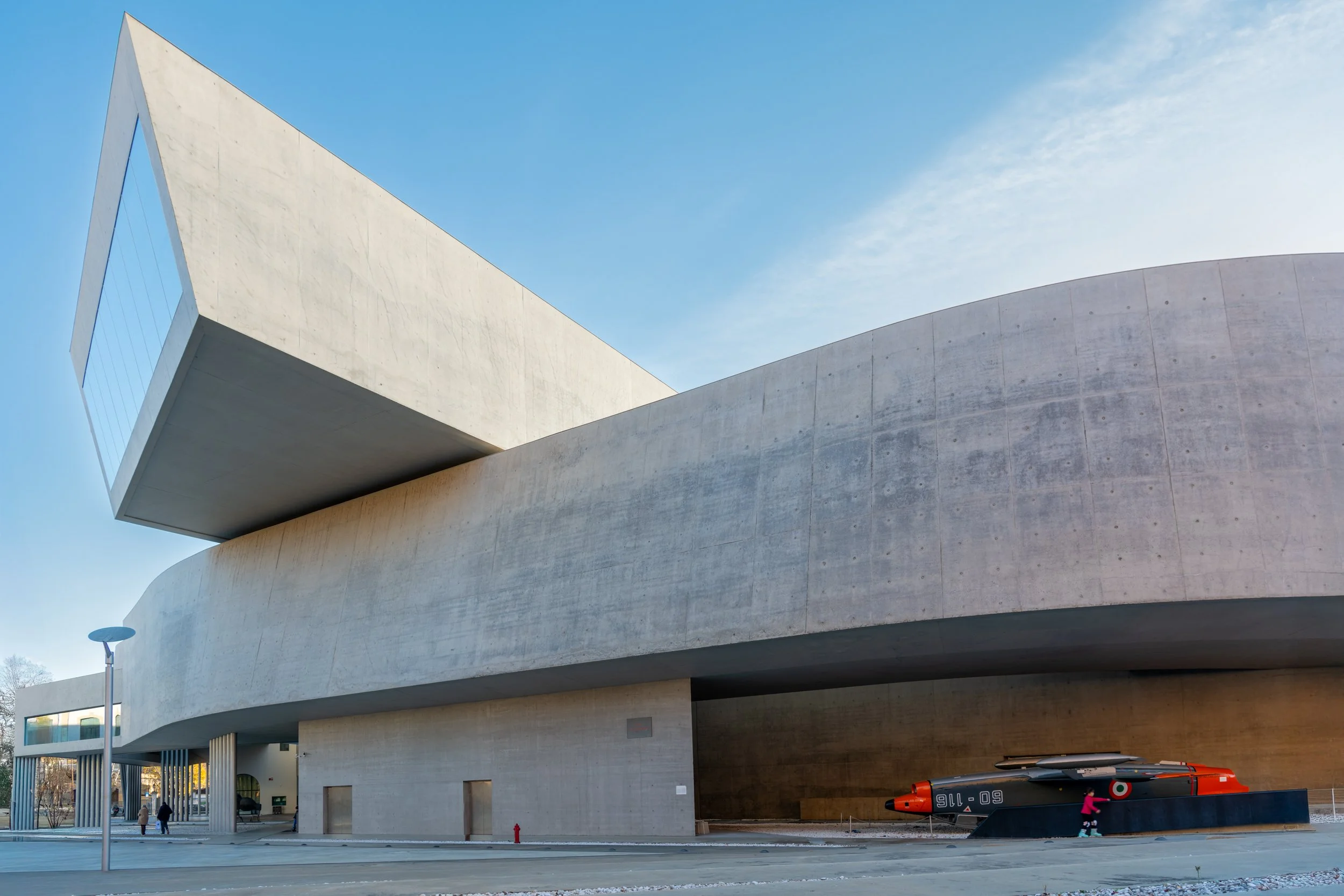 The MAXXI National Museum of 21st Century Arts in Rome by Zaha Hadid Architects