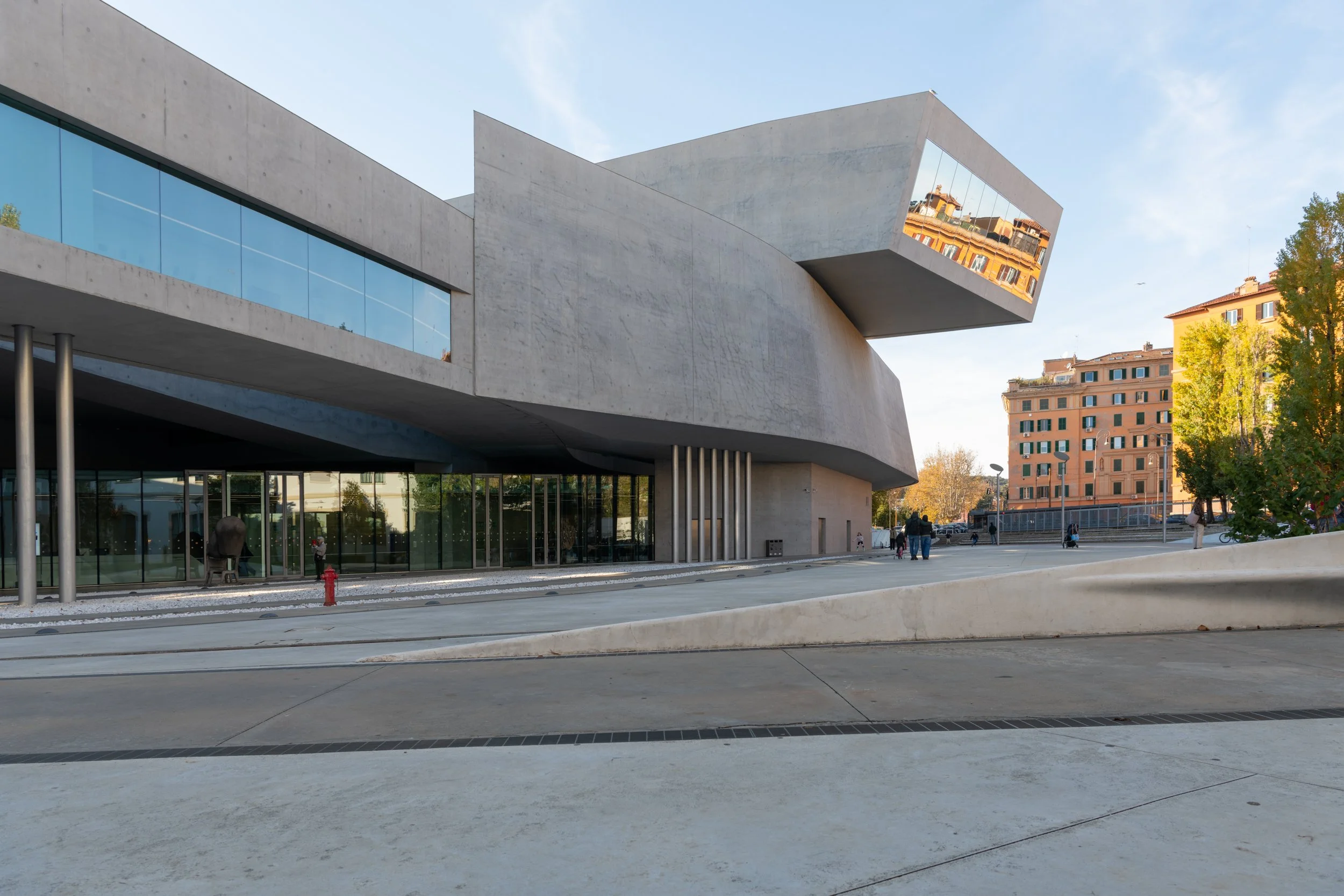 The MAXXI National Museum of 21st Century Arts in Rome by Zaha Hadid Architects