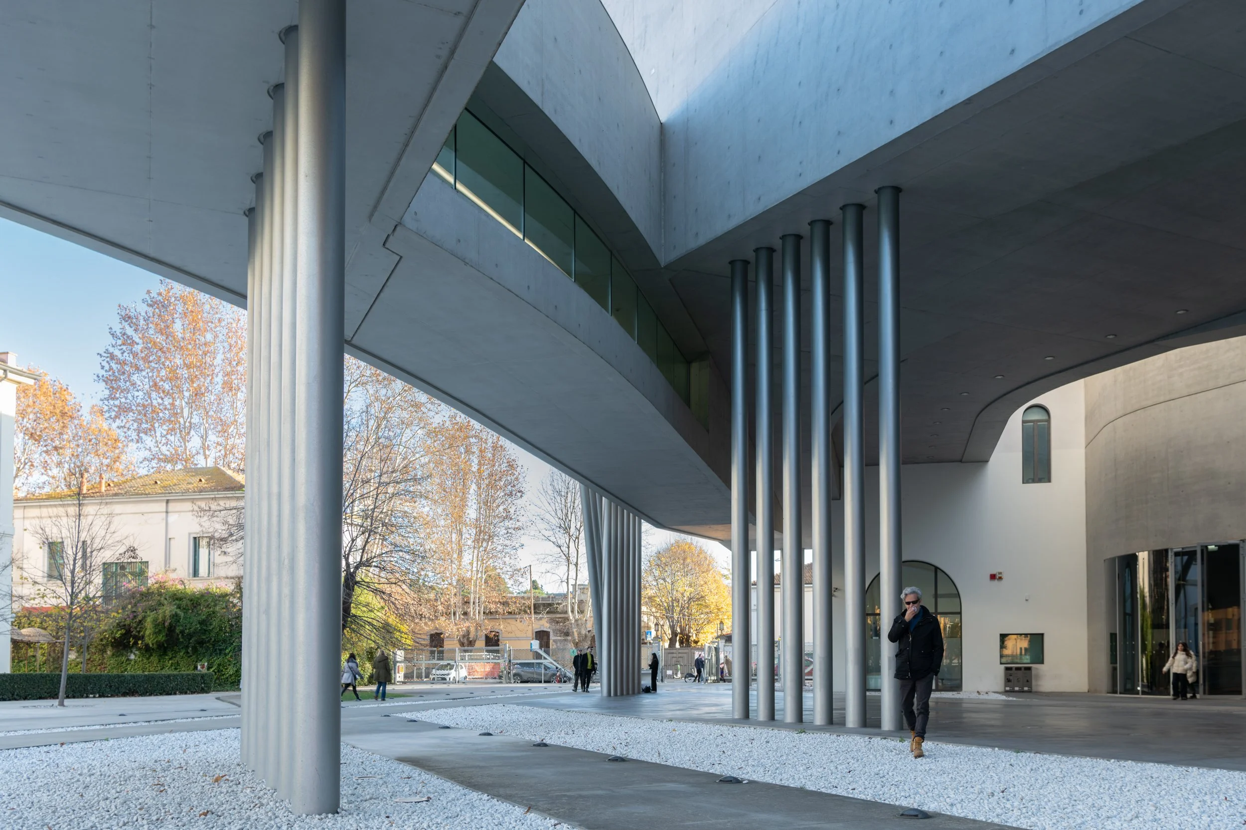 The MAXXI National Museum of 21st Century Arts in Rome by Zaha Hadid Architects