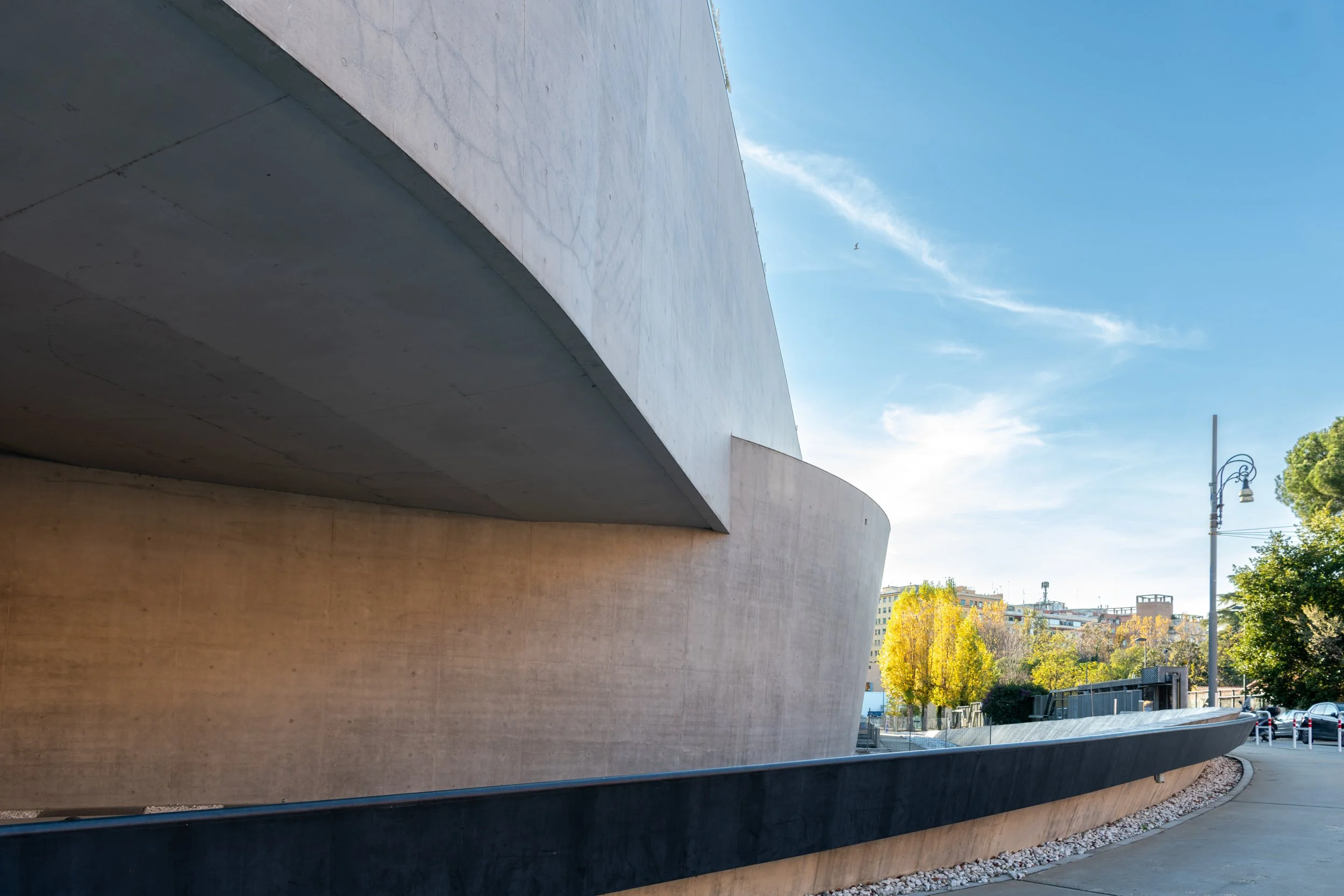 The MAXXI National Museum of 21st Century Arts in Rome by Zaha Hadid Architects