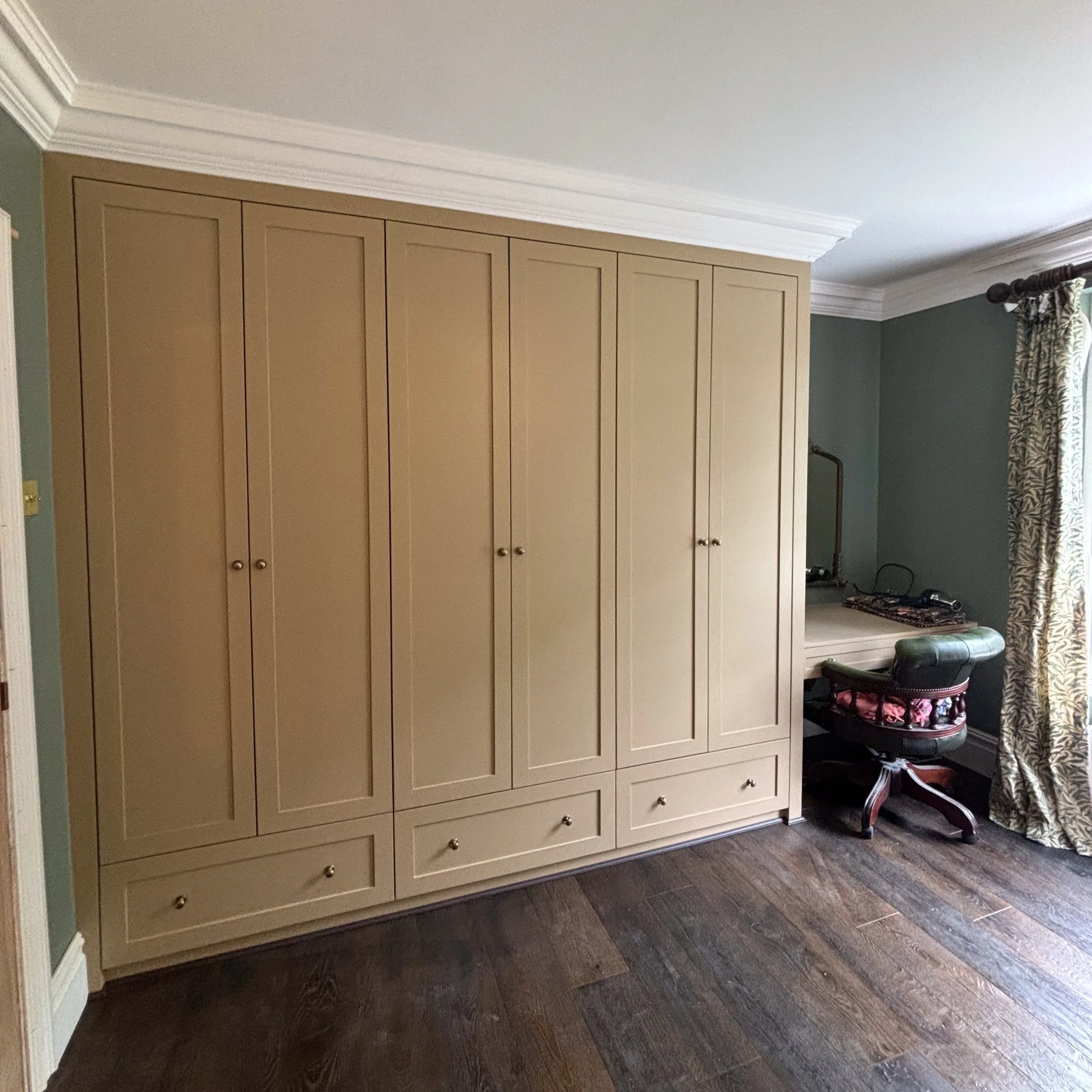 Bespoke Shaker Style Wardrobe - Old Harlow
