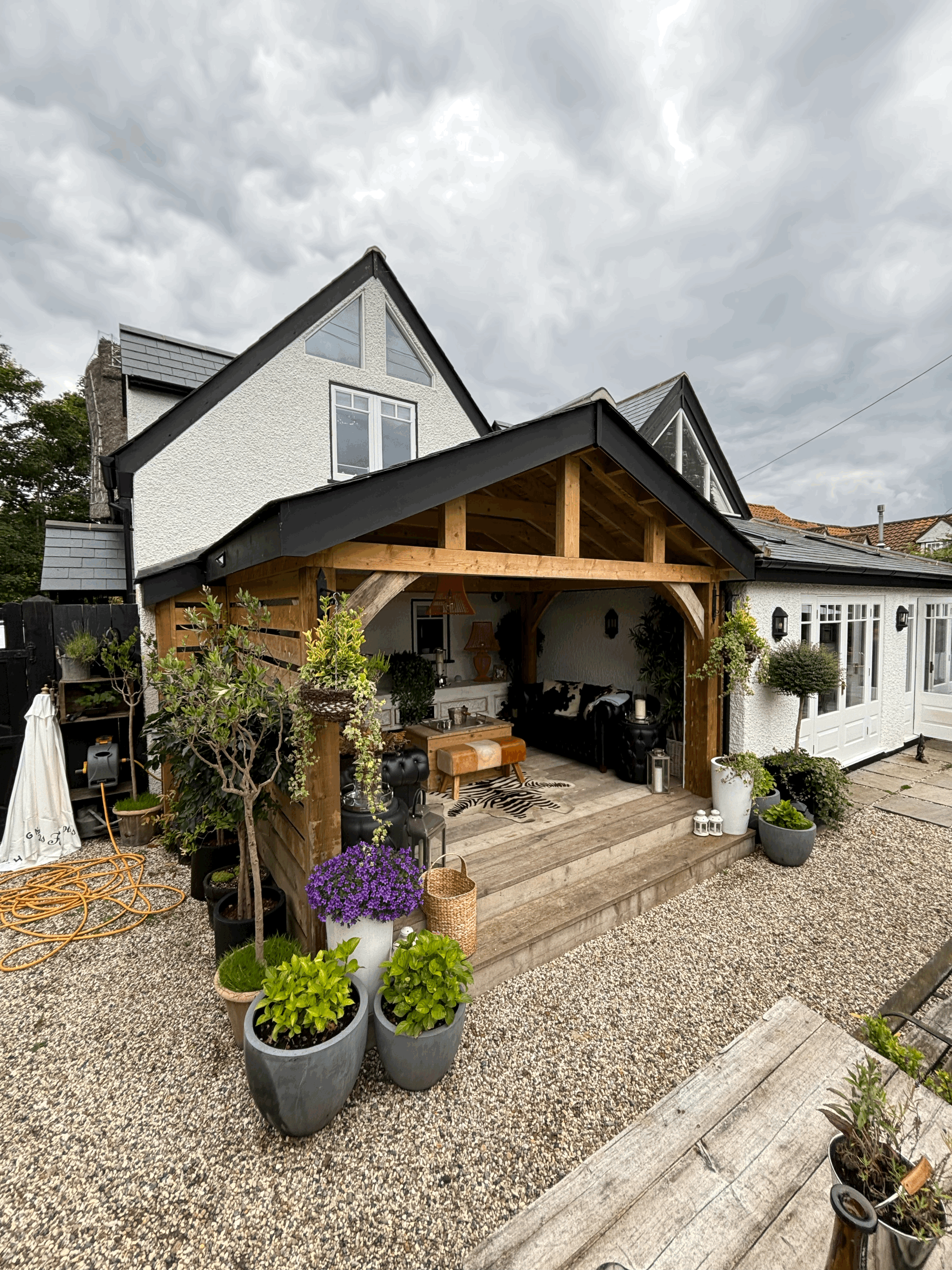 Bespoke Garden Pergola - Moreton, Ongar