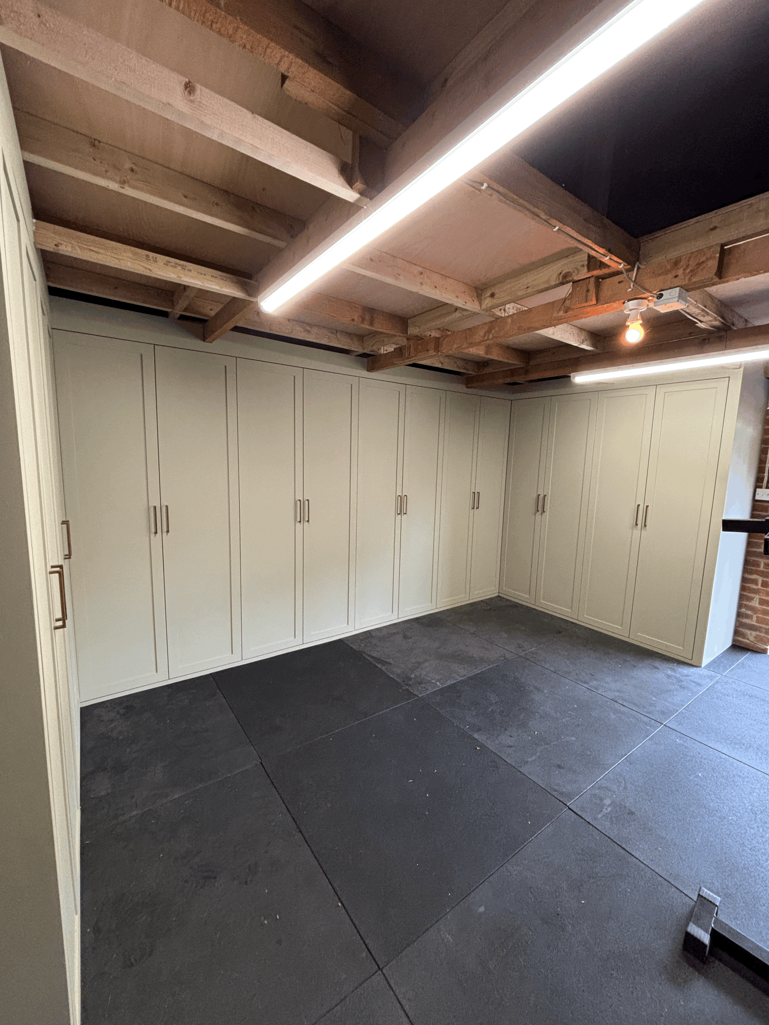Bespoke Garage Storage - Sheering