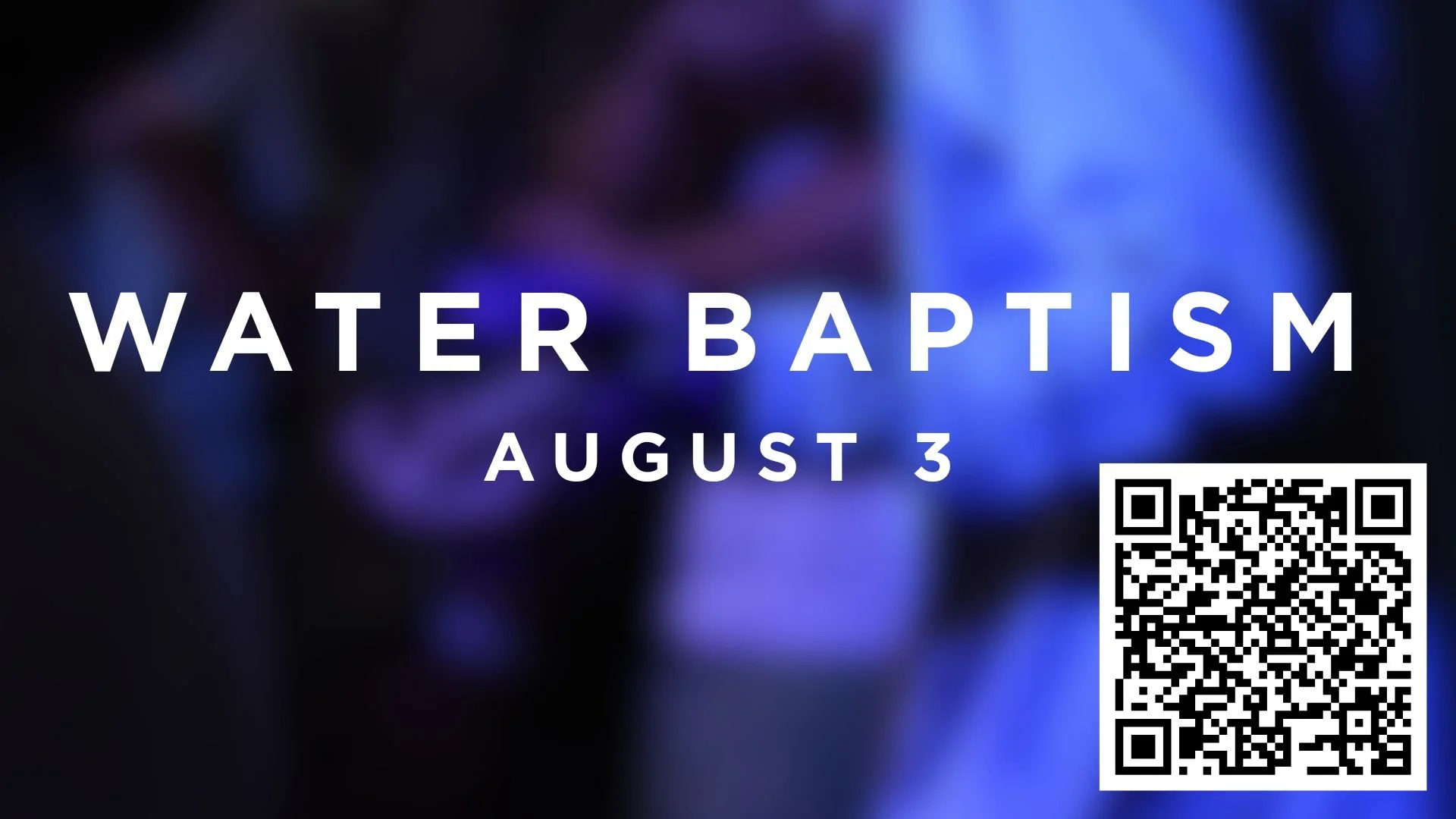 Water Baptisms