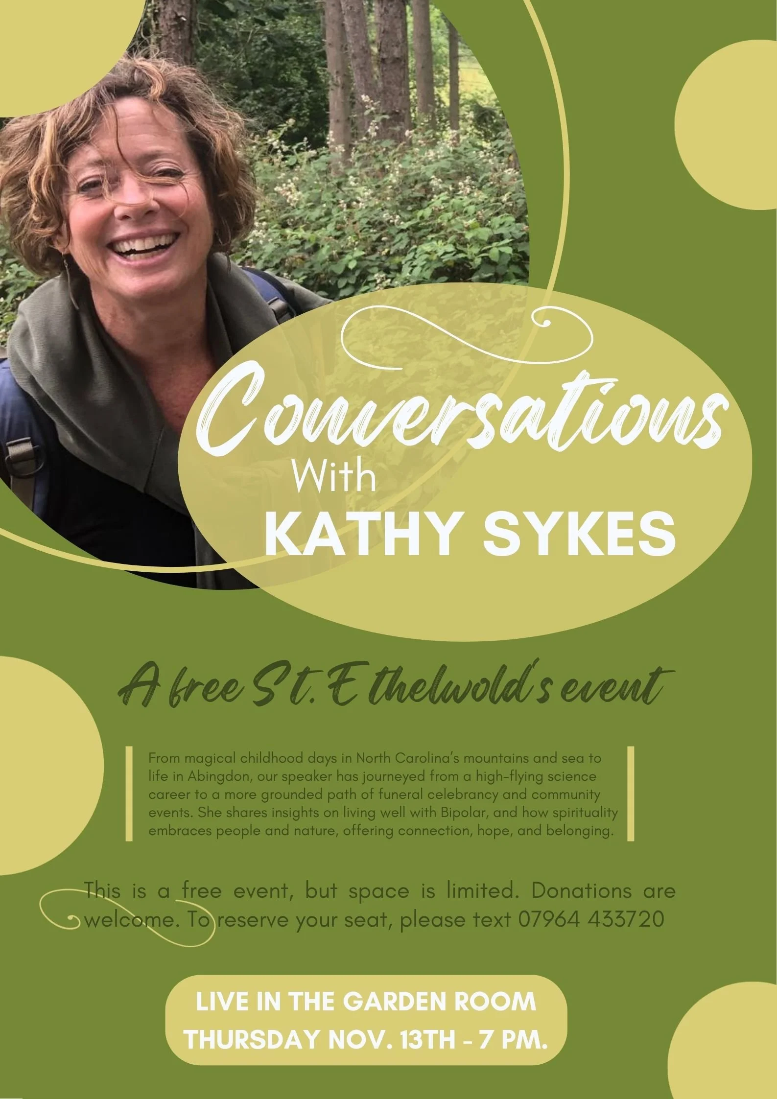Conversations with…Kathy Sykes