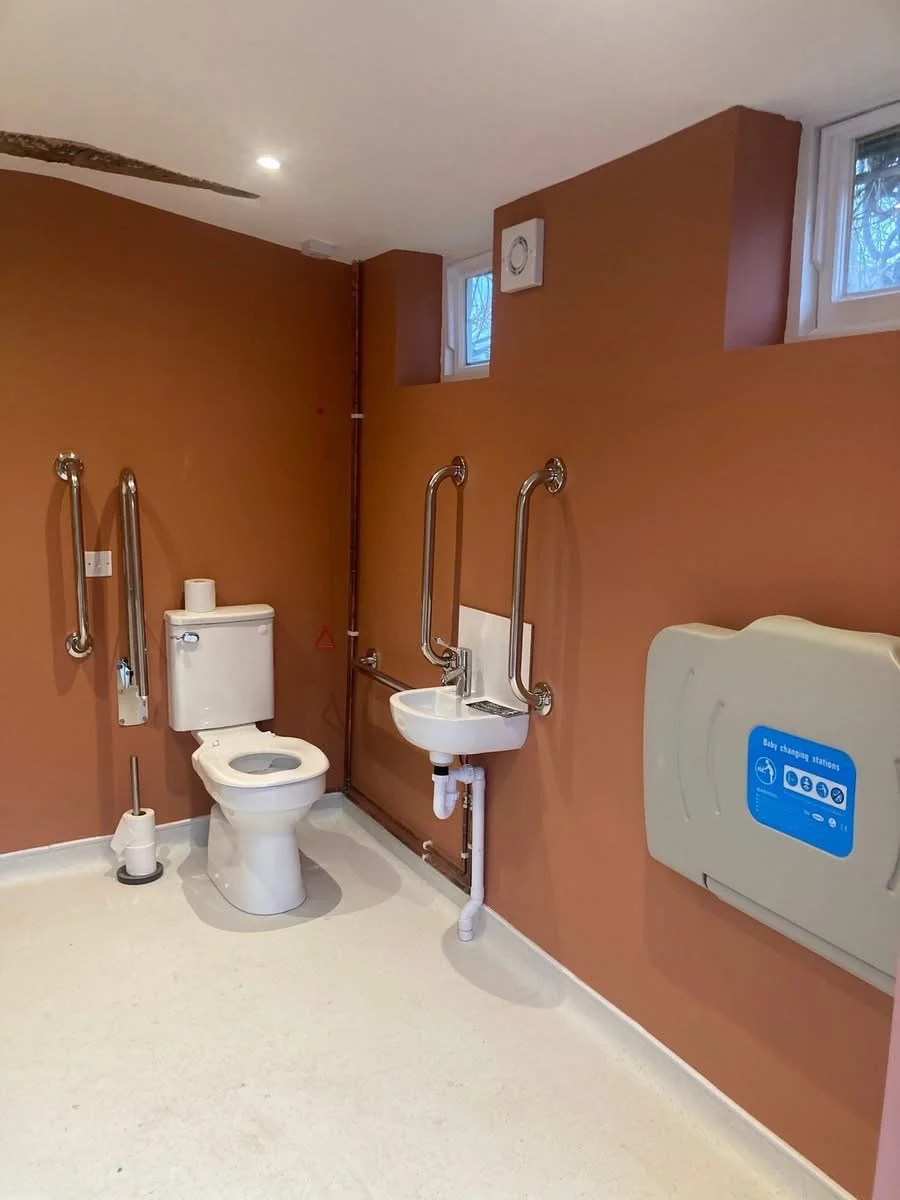New accessible toilet is available!