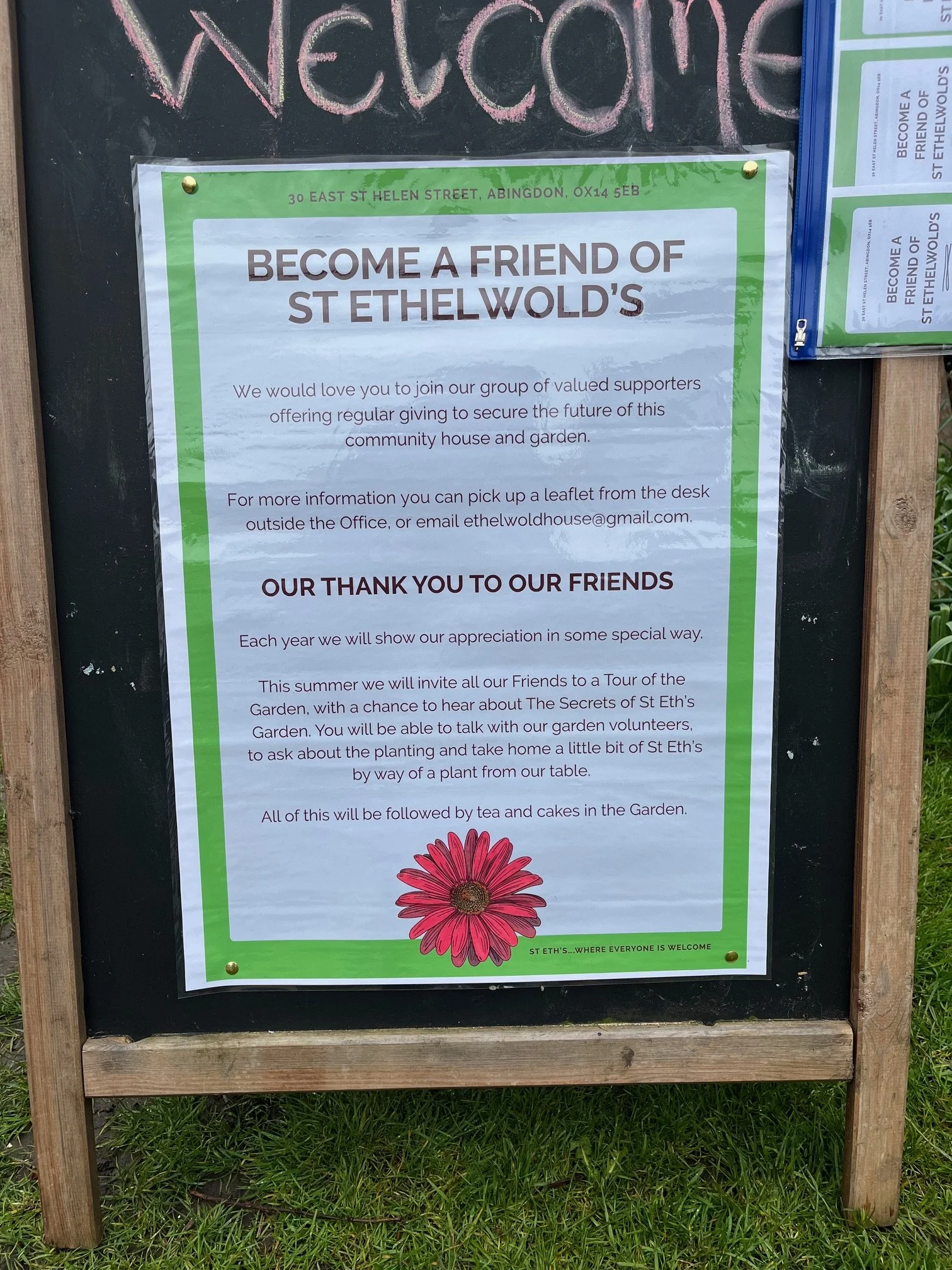 Would you like to become a Friend of St Ethelwold’s?