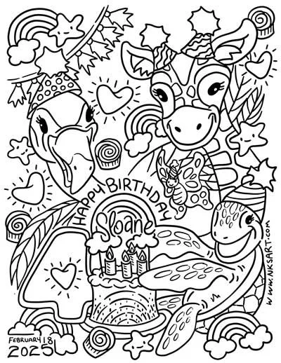 Colouring Page