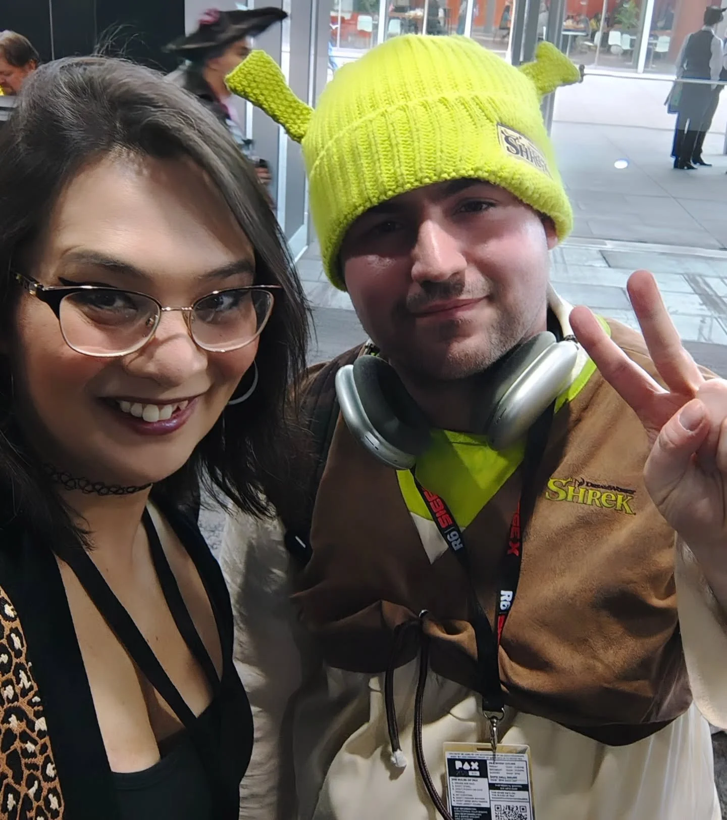 PAX PHOTO SPAM 4!

The next photo, was with @noah_prendergast , we bumped into each other a lot throughout the whole weekend 😛.
.
.
.
.
.
.
#paxaus @paxaus #twitchstreamer #twitch #youtuber #paxmelbourne - #newcastlensw represent!