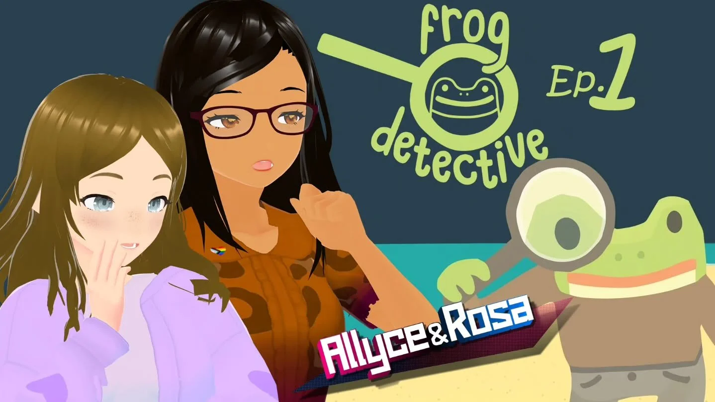 Our latest episode! Frog Detective 1!!
This was a very fun episode to record!

#frogdetective #letsplay #youtube #gaming #twitch