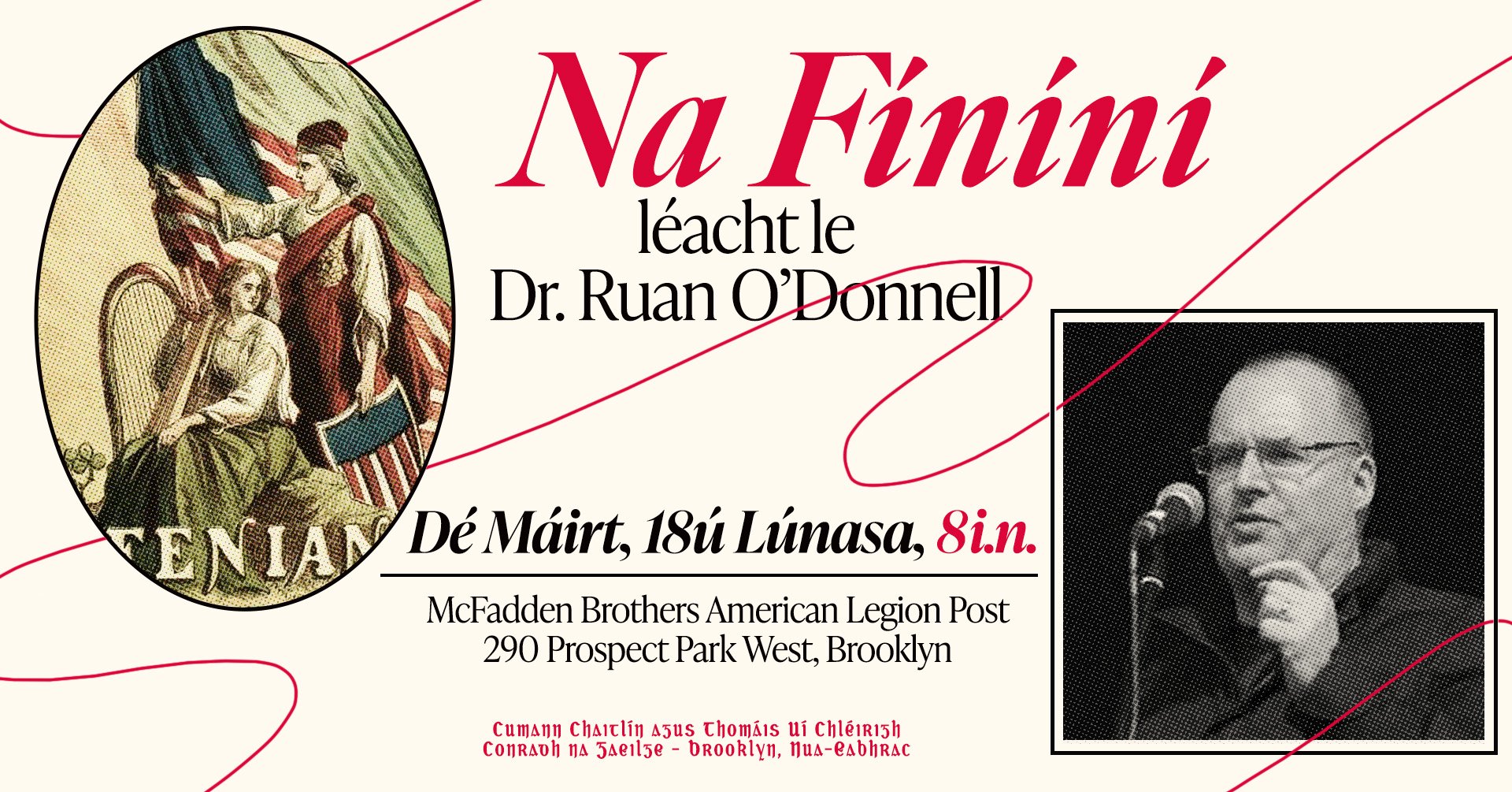 Na Fíníní - léacht le Dr. Ruan O'Donnell