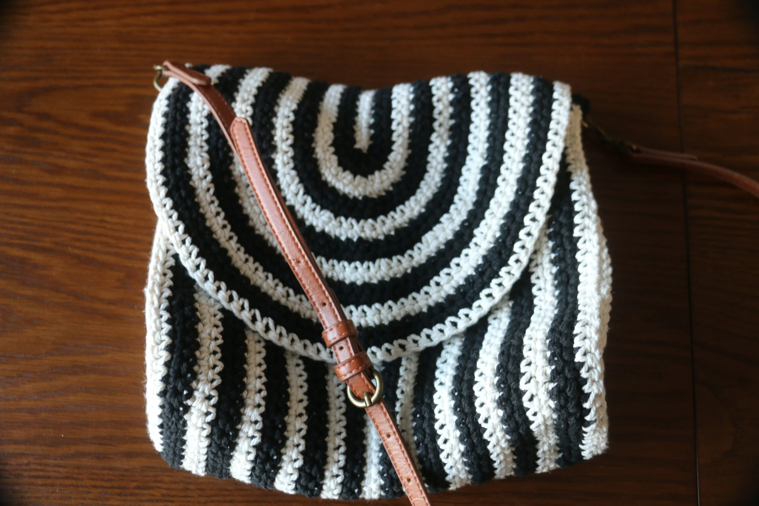 Black and White purse