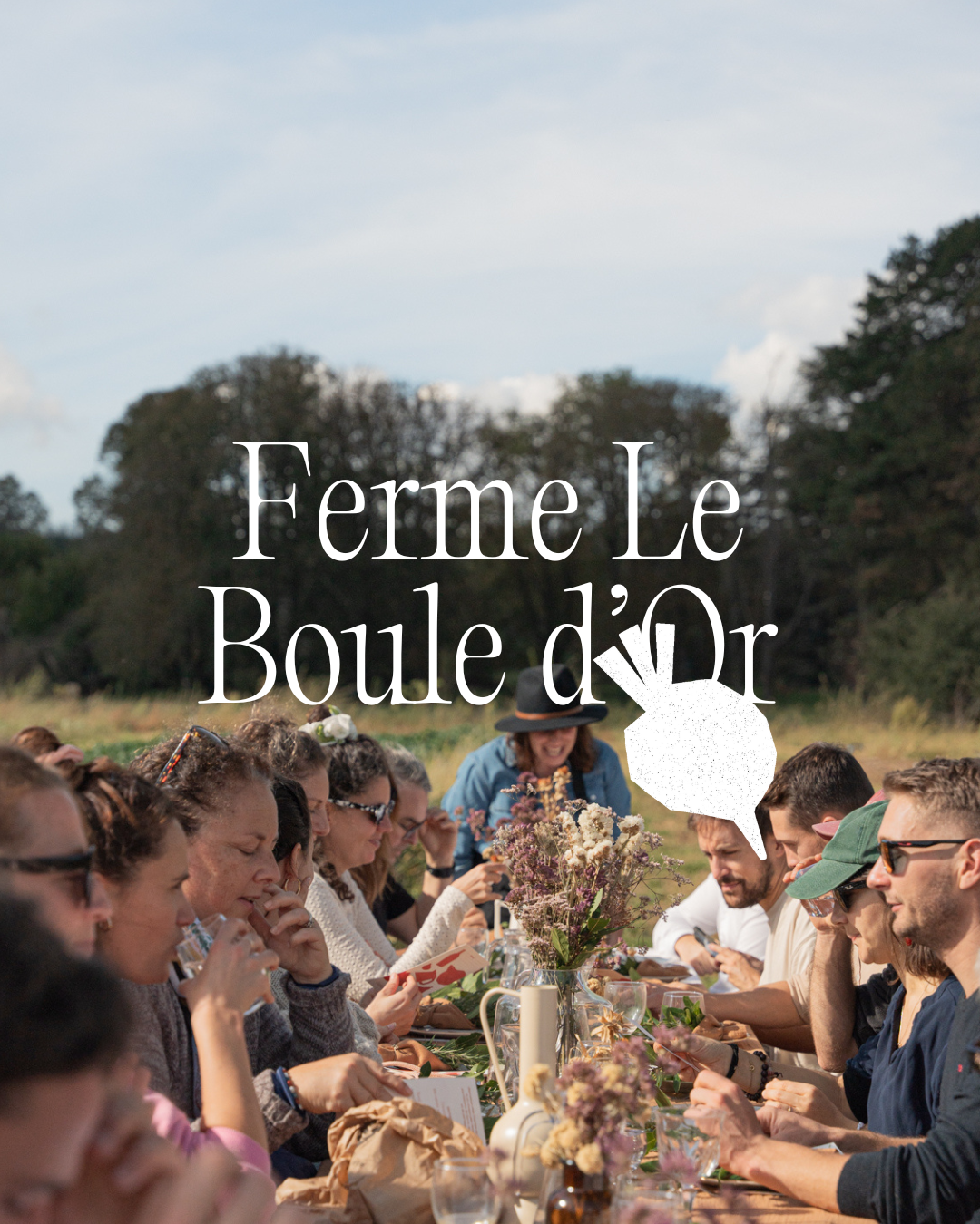 Tablée à la ferme Le Boule d'Or l Déjeuner au coeur des champs l Dimanche 31 mai 2026