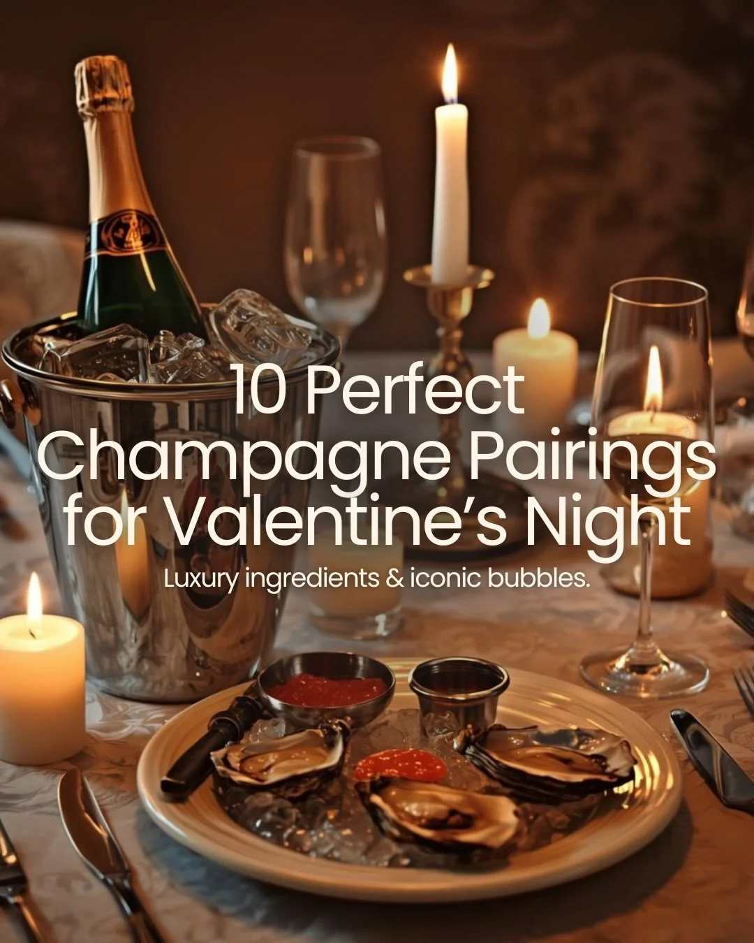 Valentine&rsquo;s dinner deserves better than guesswork.

Champagne isn&rsquo;t just for the toast &mdash; it&rsquo;s one of the most versatile wines on the table. The right style can cut through caviar, elevate oysters, handle buttery lobster, softe