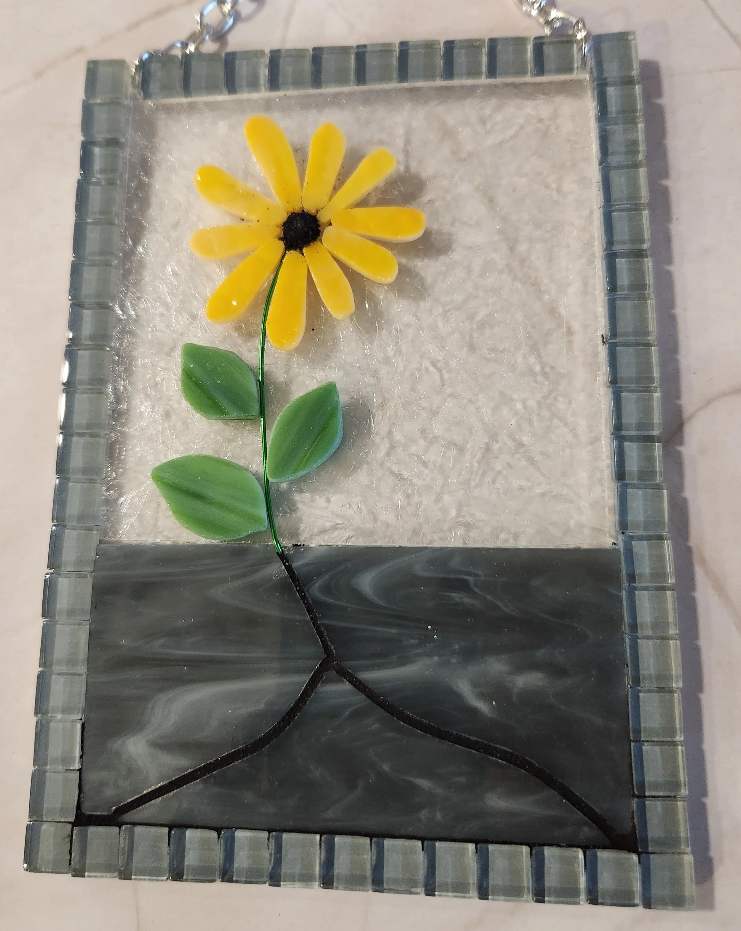 "Still I Rise" #4 - suncatcher