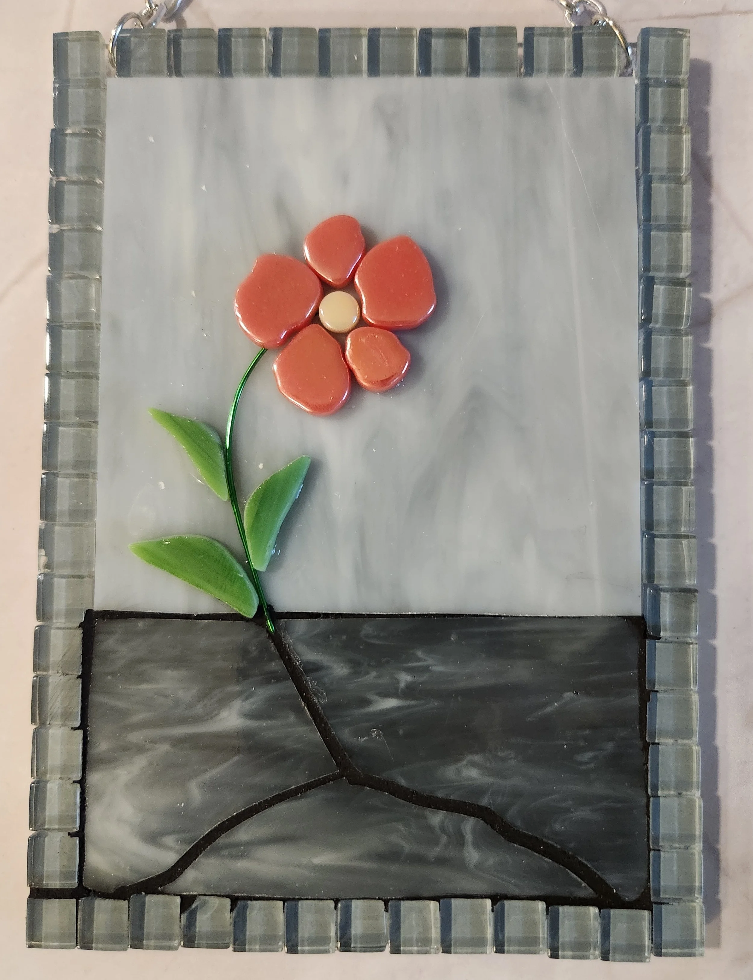 "Still I Rise" #5 - suncatcher