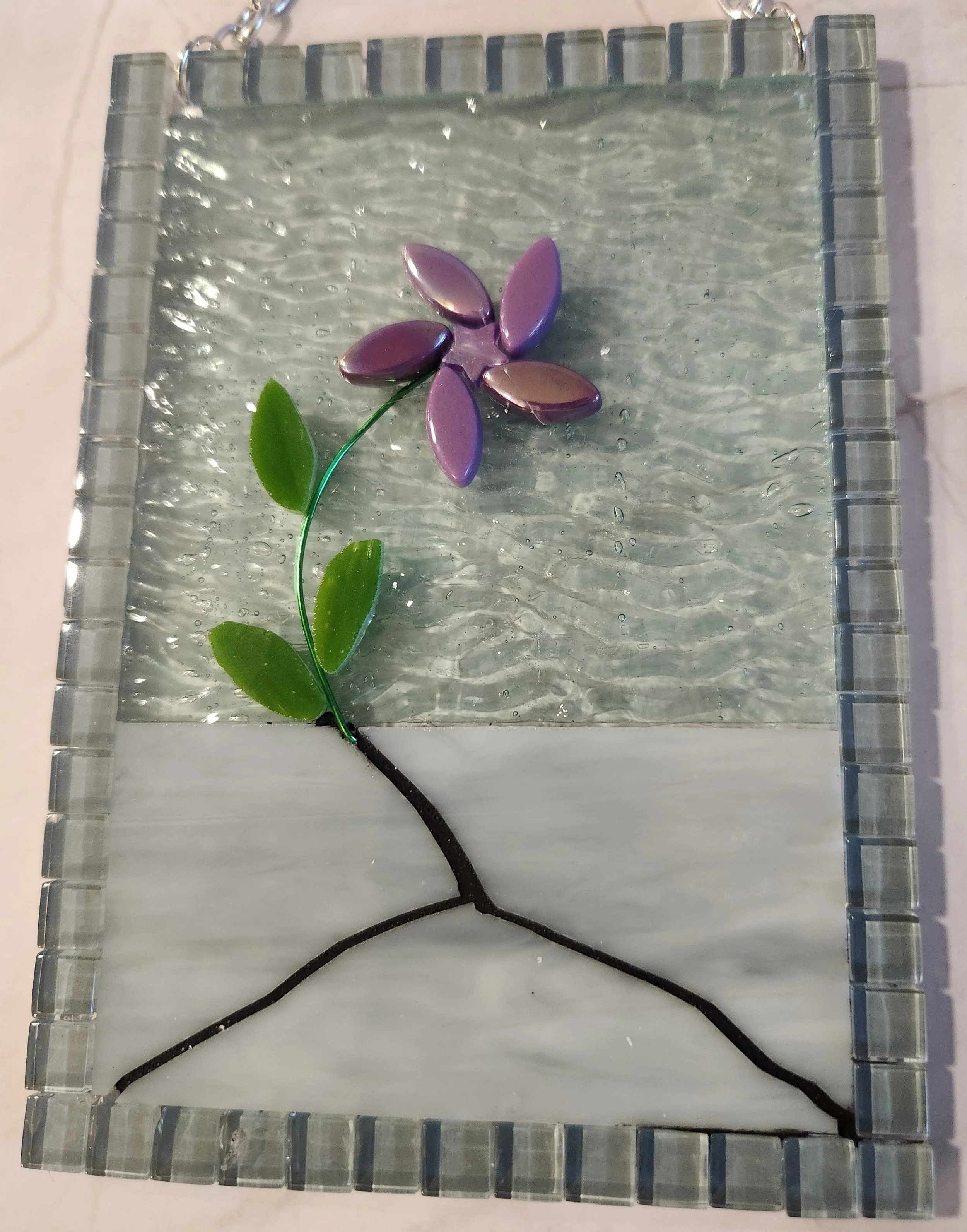 "Still I Rise" #3 - suncatcher