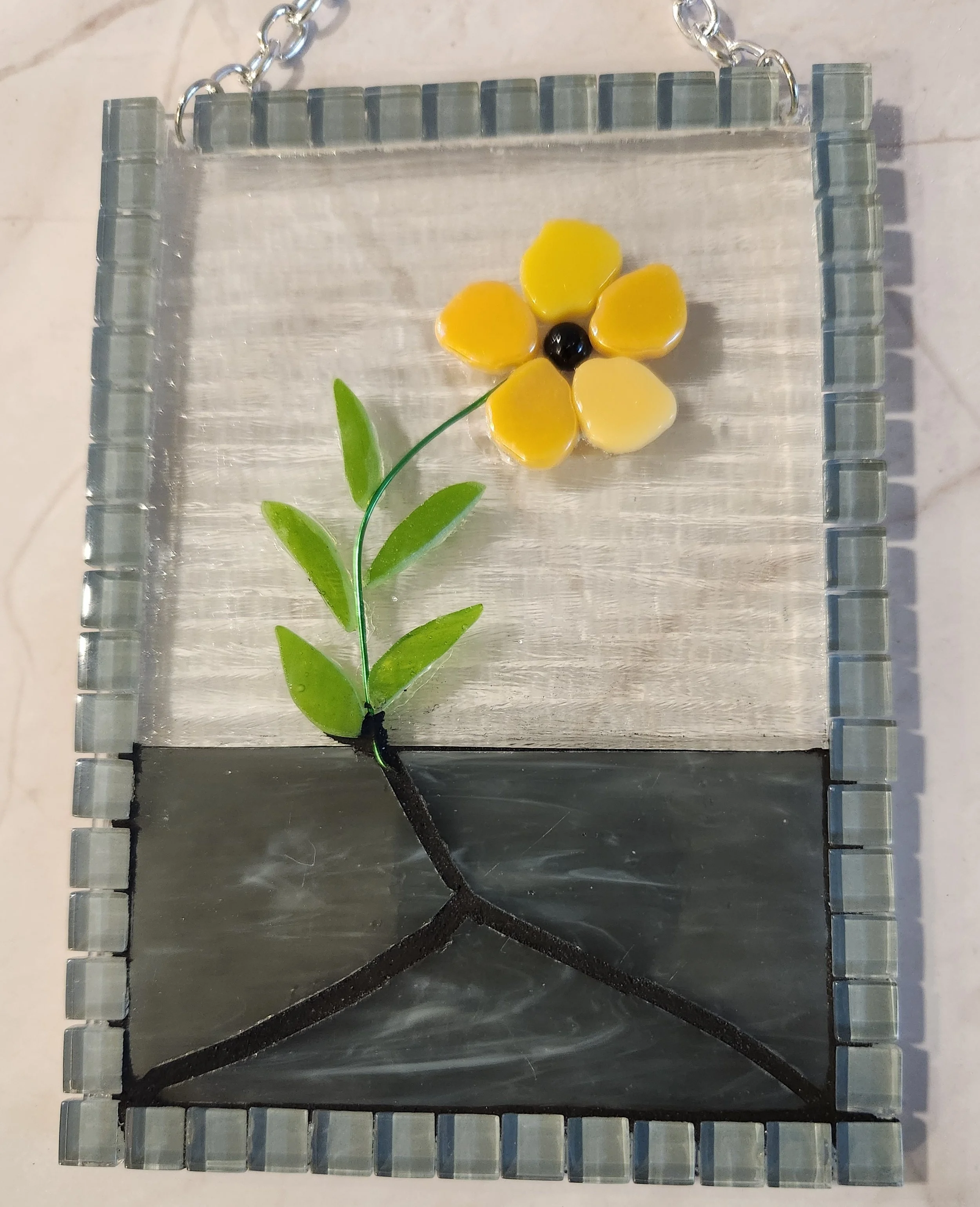 "Still I Rise" #1 - suncatcher