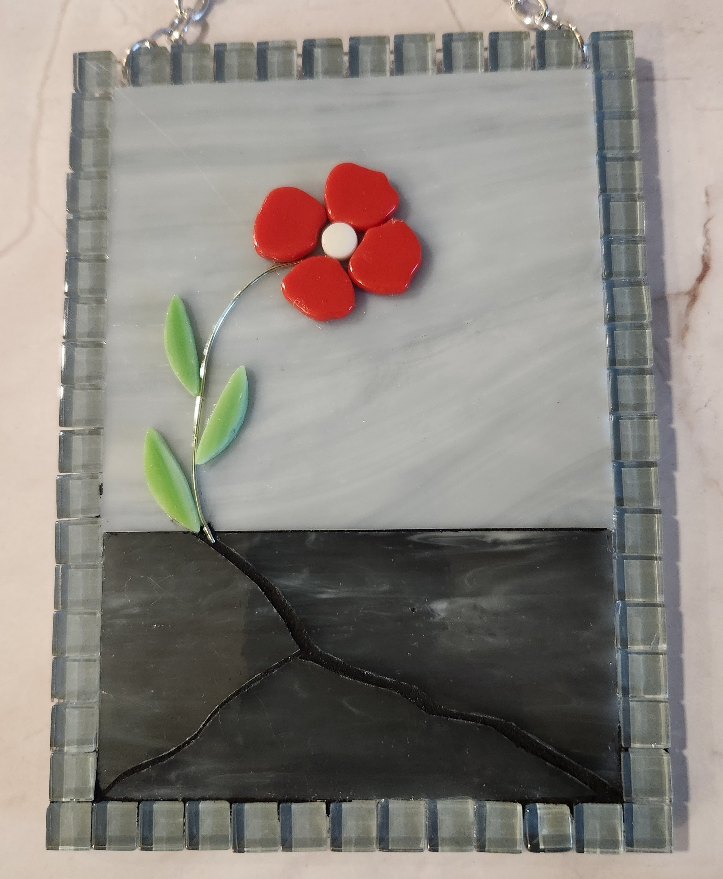 "Still I Rise" #2 - suncatcher