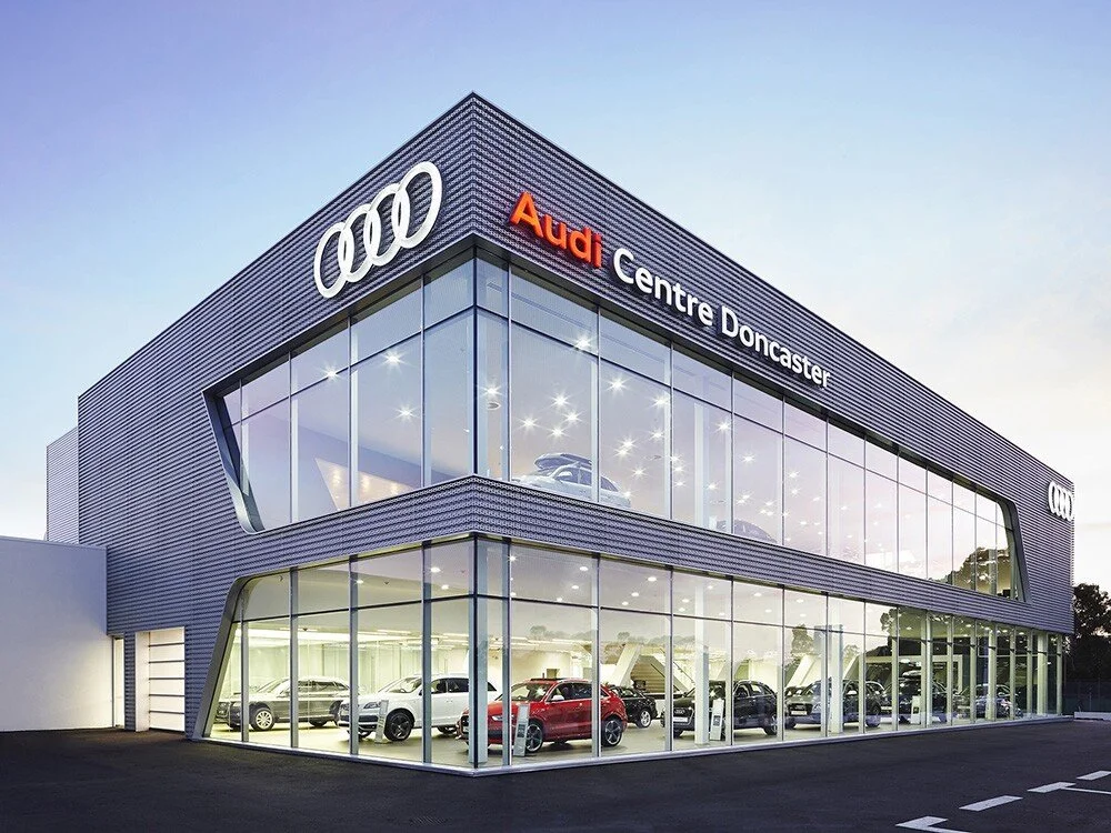 Geelong architecture, Surfcoast architecture, Melbourne architecture, commercial architecture, Audi showroom design, car show room design, regional architecture, interior design, car dealership architecture.