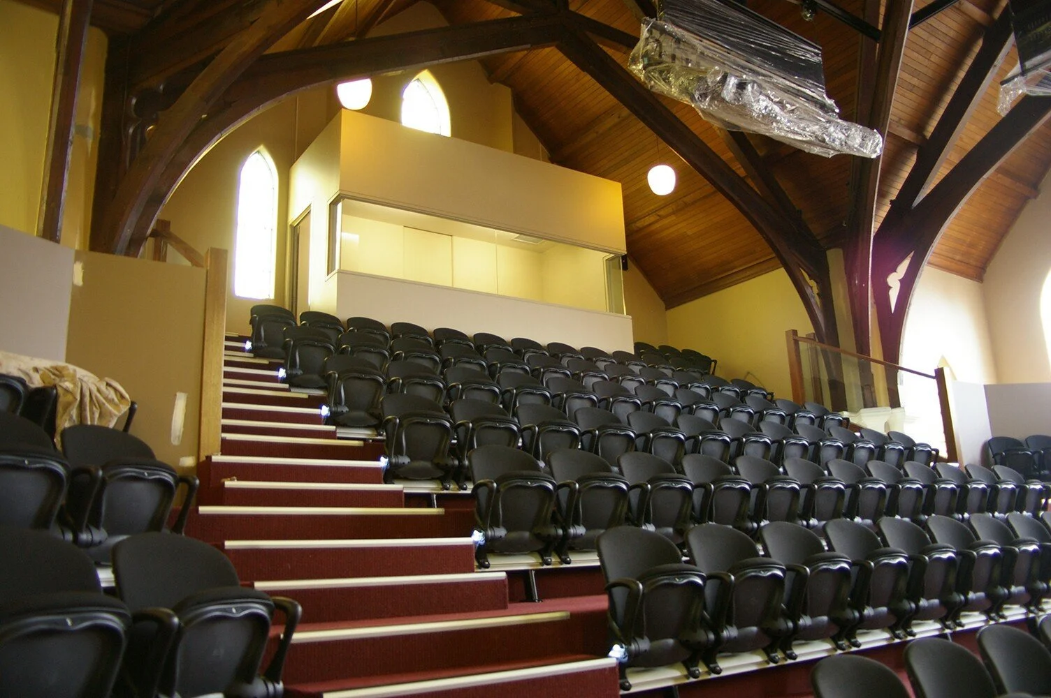 Geelong architecture, Surfcoast architecture, Melbourne architecture, education architecture, school design, regional architecture, Geelong High School, school design, Shenton Theatre, theatre design, performing arts centre, auditorium seating, tiere