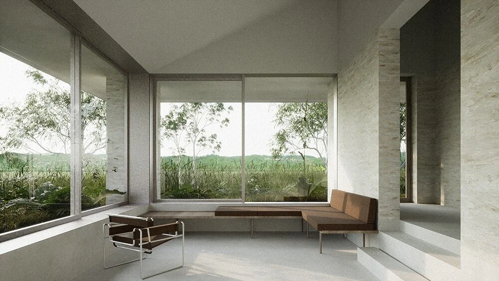 Geelong architecture, Surfcoast architecture, Melbourne architecture,  Macedon Ranges architecture, countryside architecture, regional architecture, residential architecture, house design, sunken lounge, conversation pit.