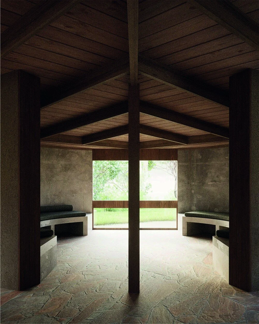 Geelong architecture, Surfcoast architecture, Melbourne architecture,  Macedon Ranges architecture, countryside architecture, regional architecture, residential architecture, house design, conversation pit.