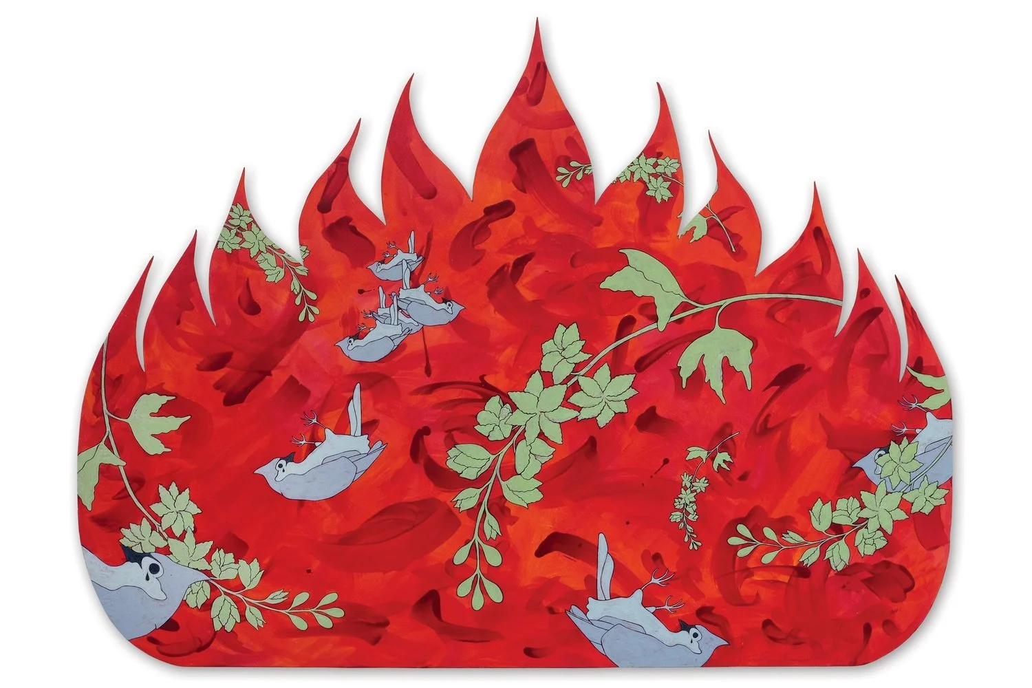 Rain of Birds and Flowers