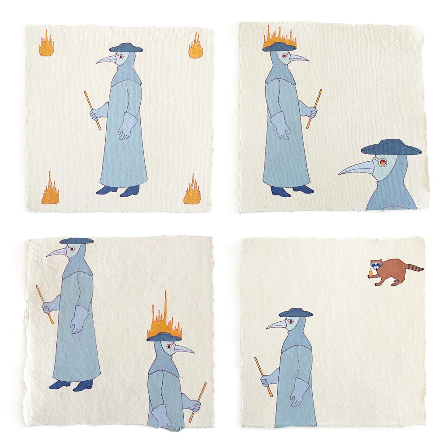 Fire Diary (Plague Doctors)